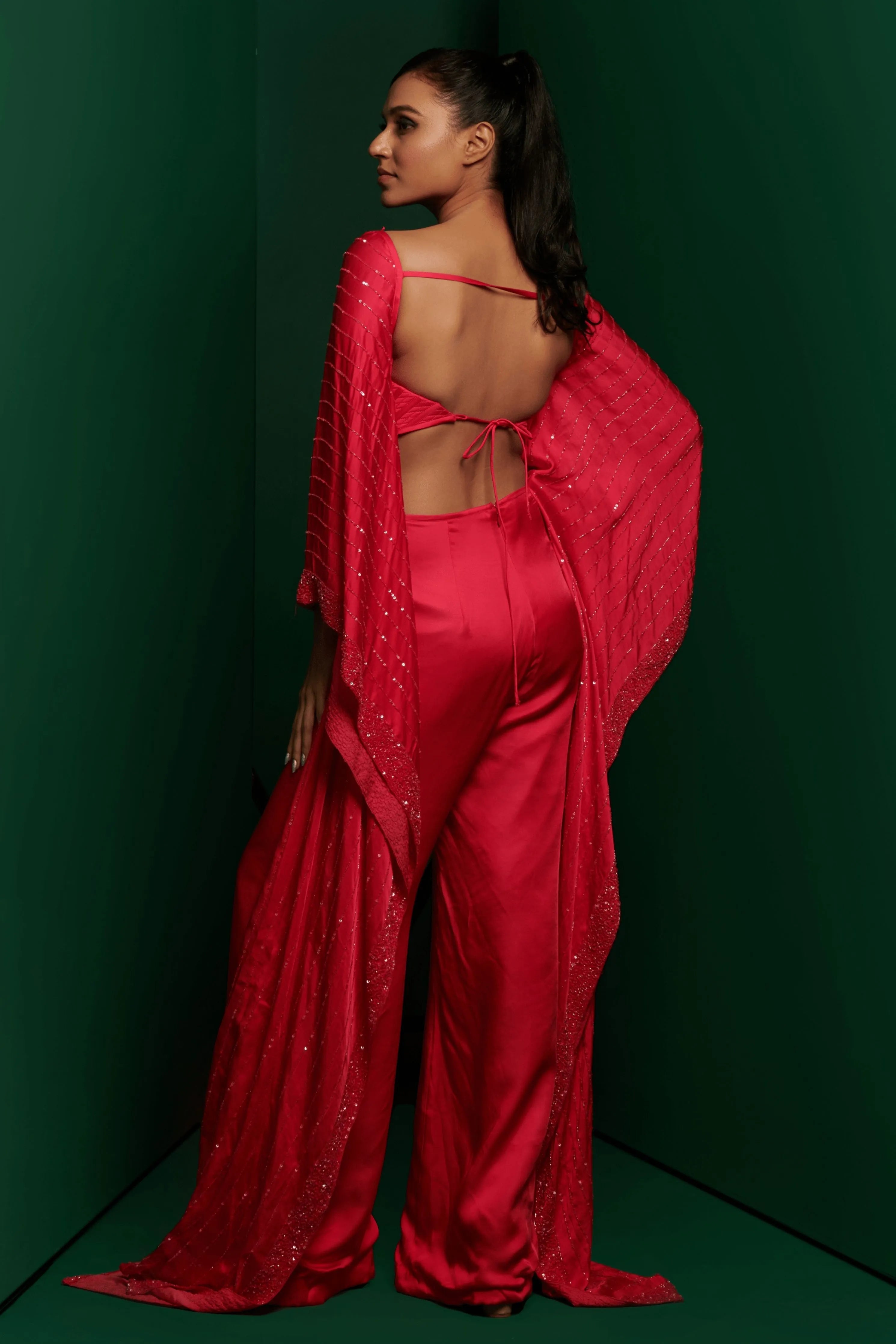 Neon Embellished Jumpsuit