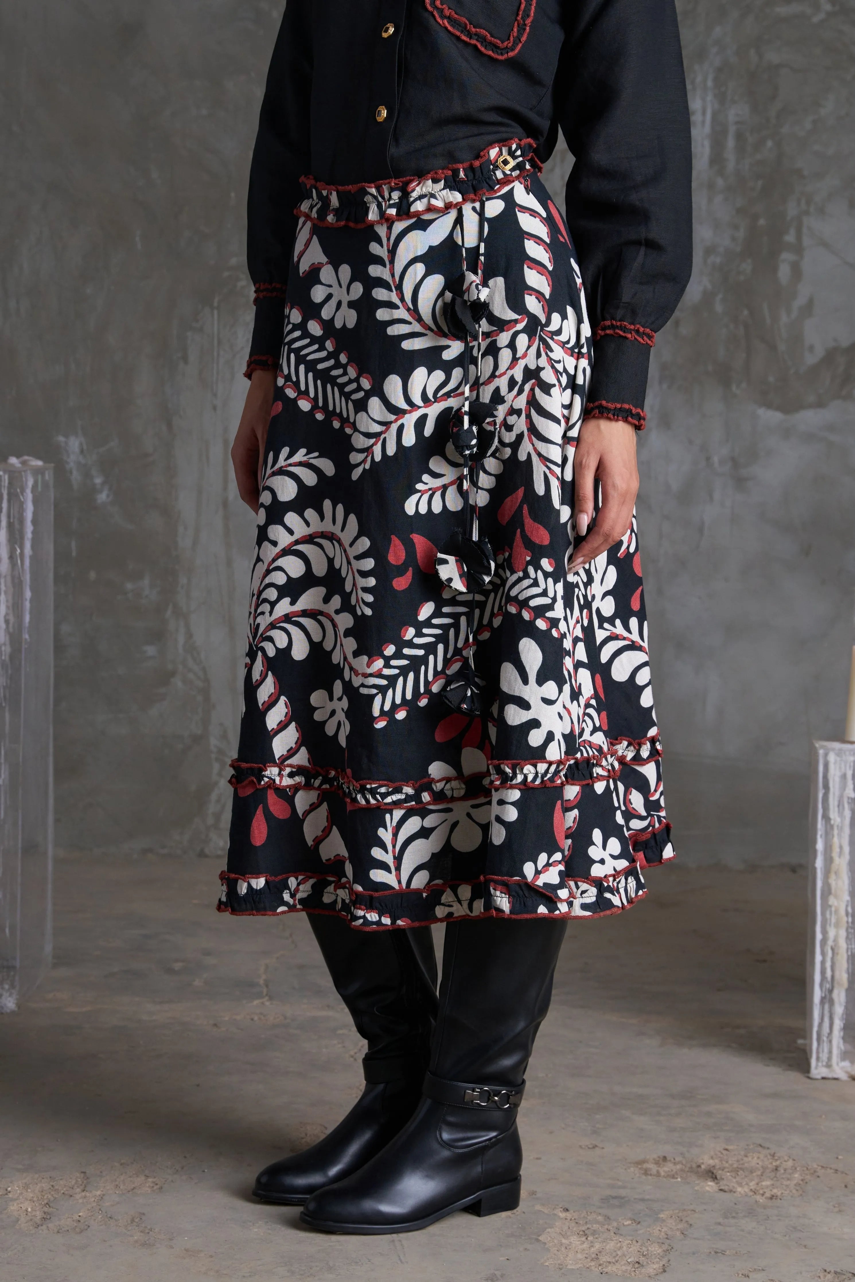 Kiran Midi Skirt