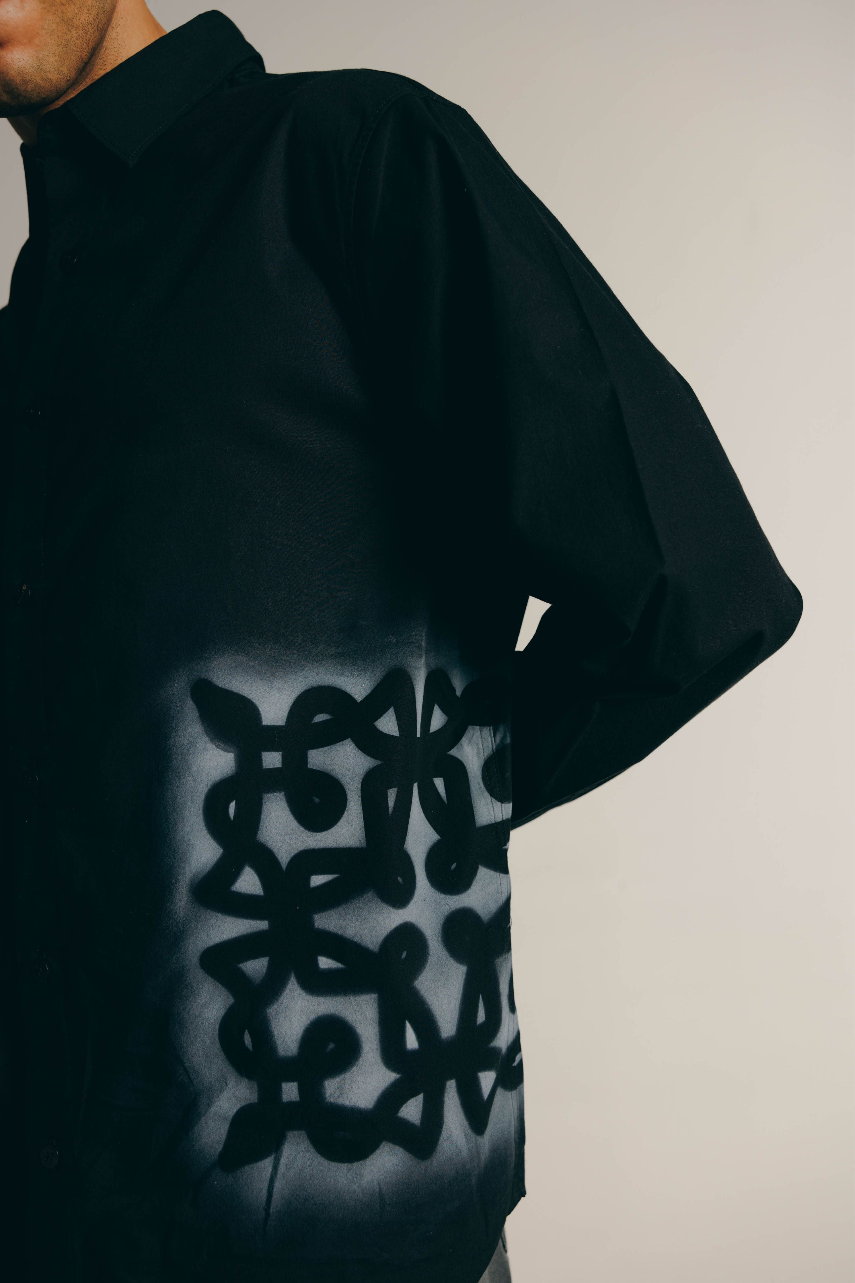 Kolam Sprayed Shirt