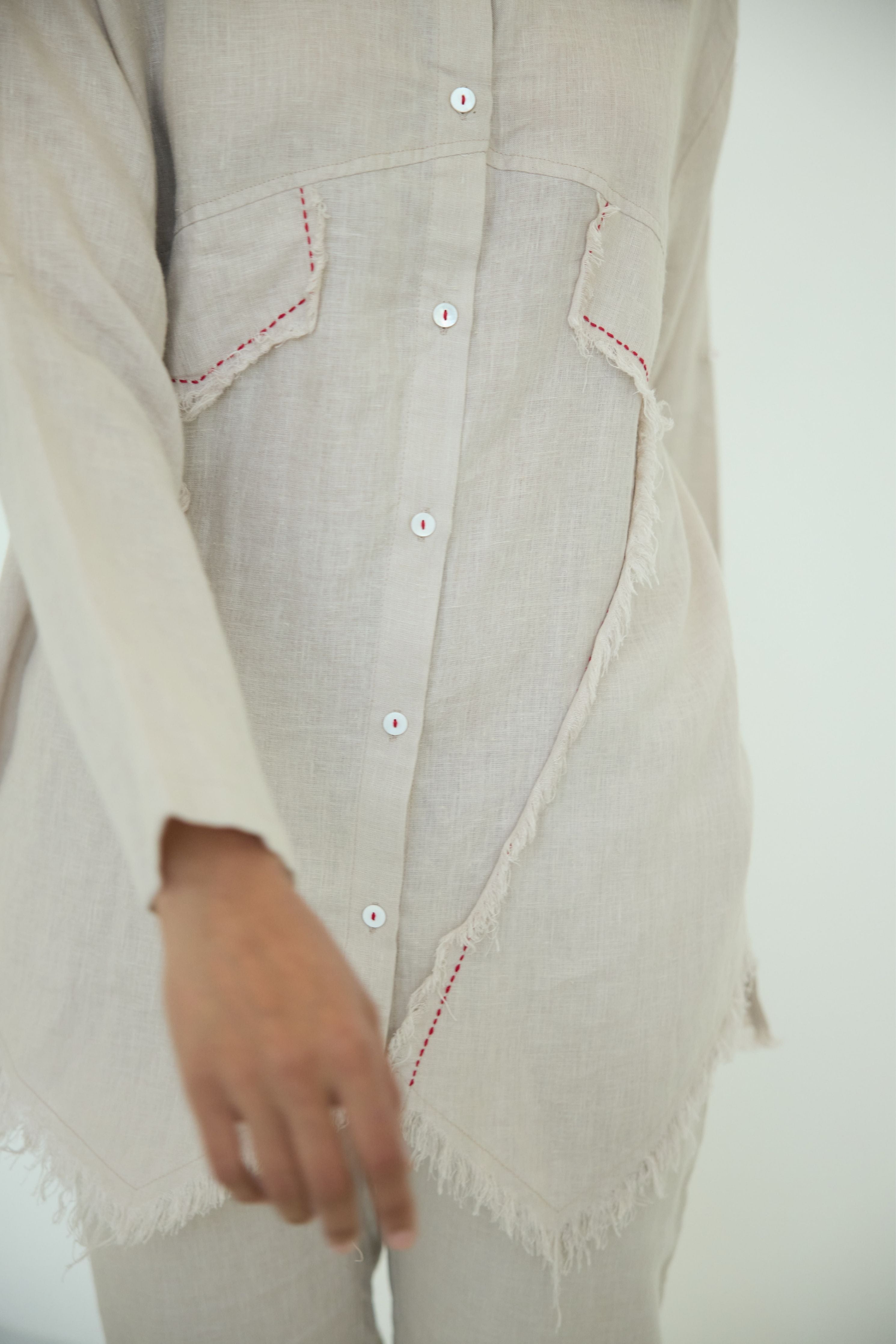 Muffu Fringes Shirt
