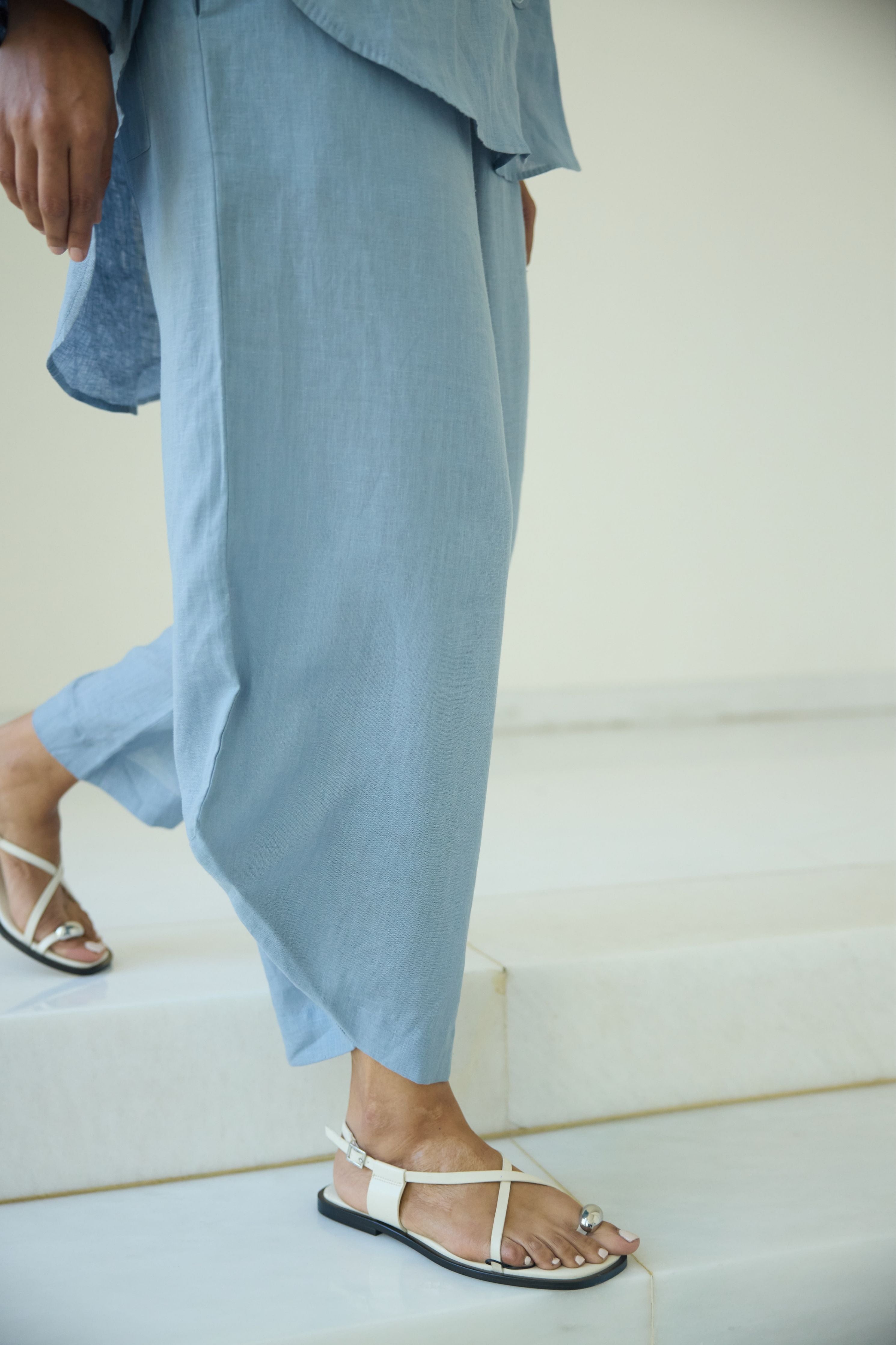 Lia Elasticated Cross Pants