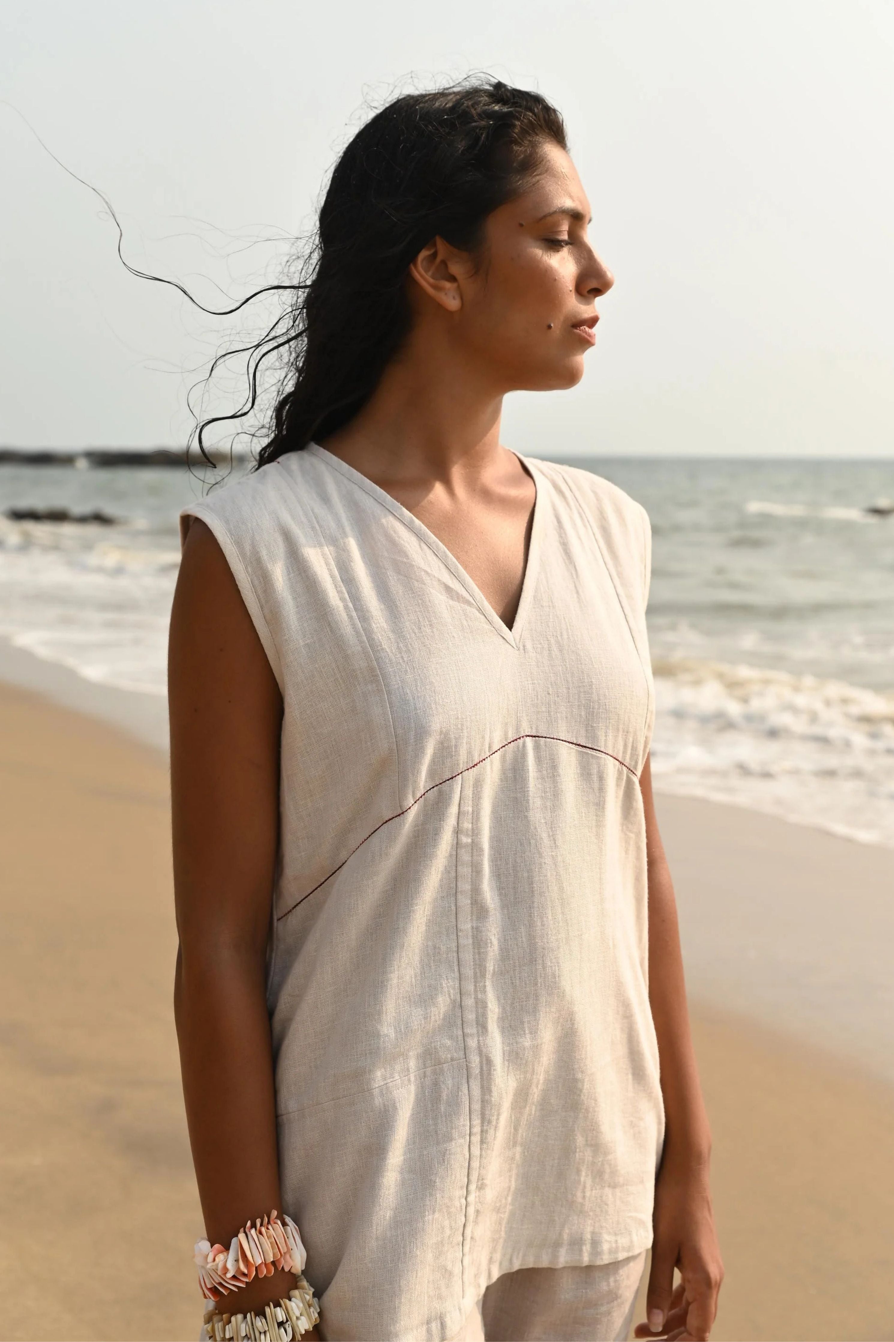 Roseline V-Neck Top