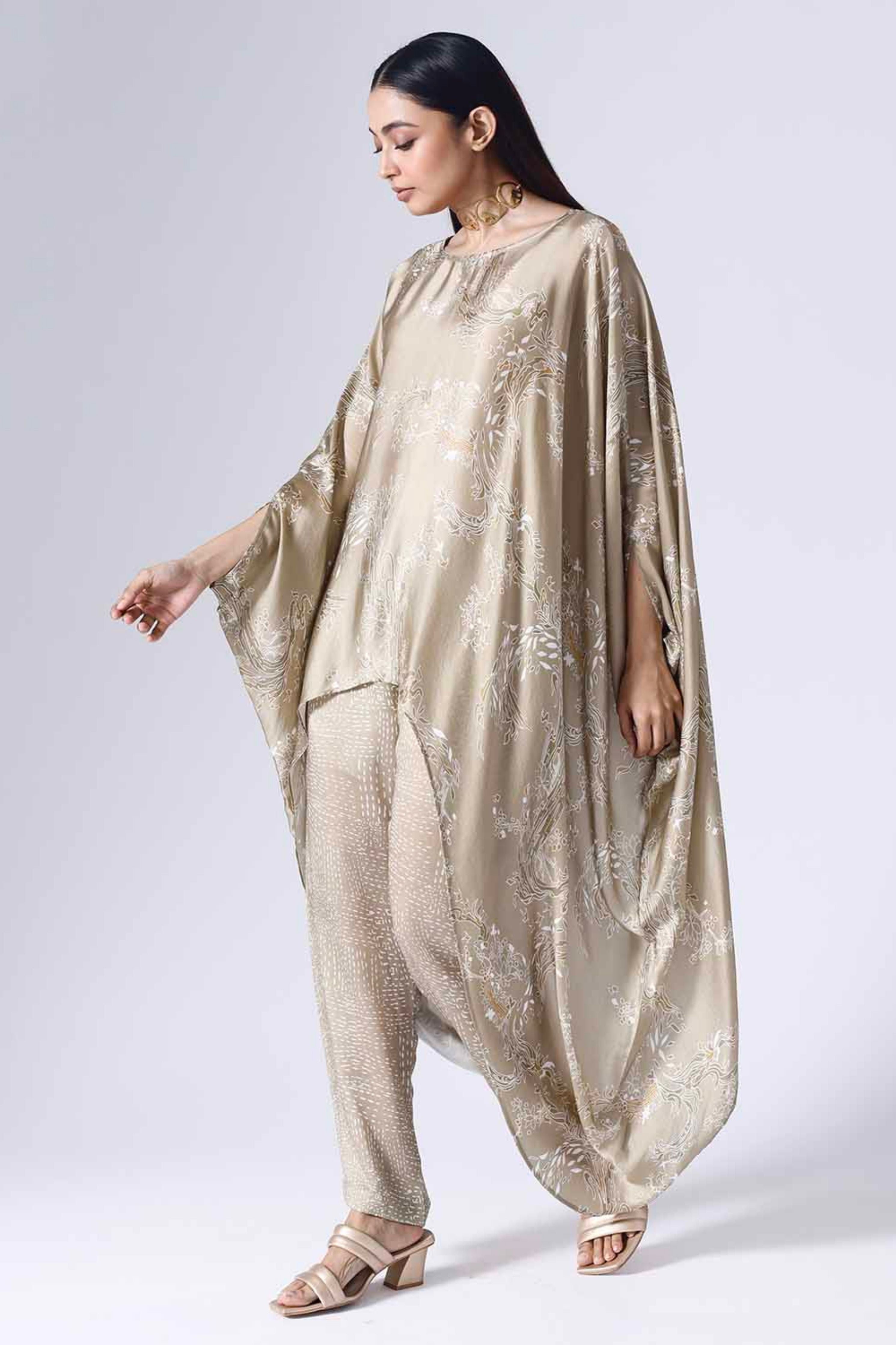 Lotus Poncho Set