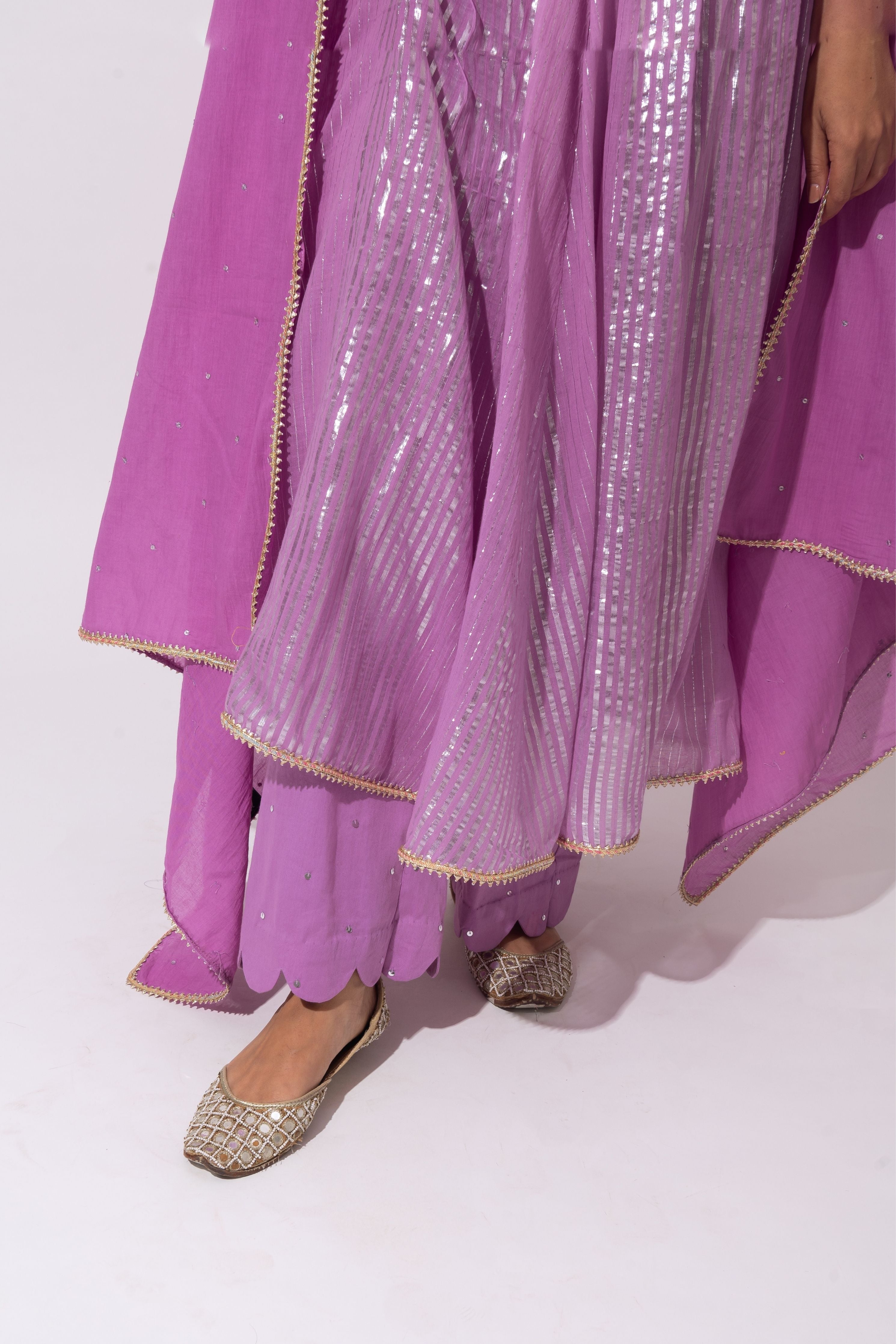 Lilac Kurta Set