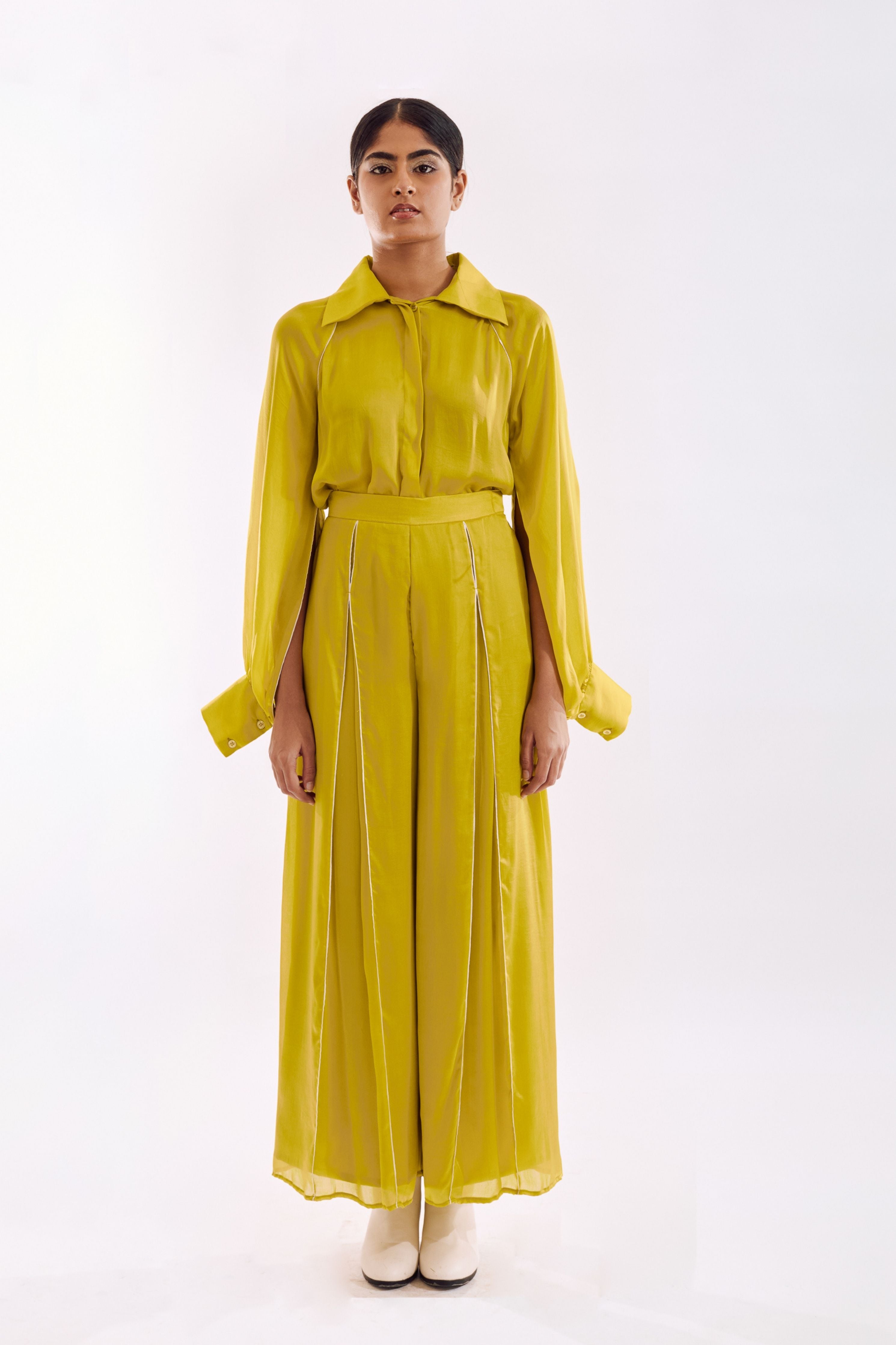 Lime Cape Co-Ord set