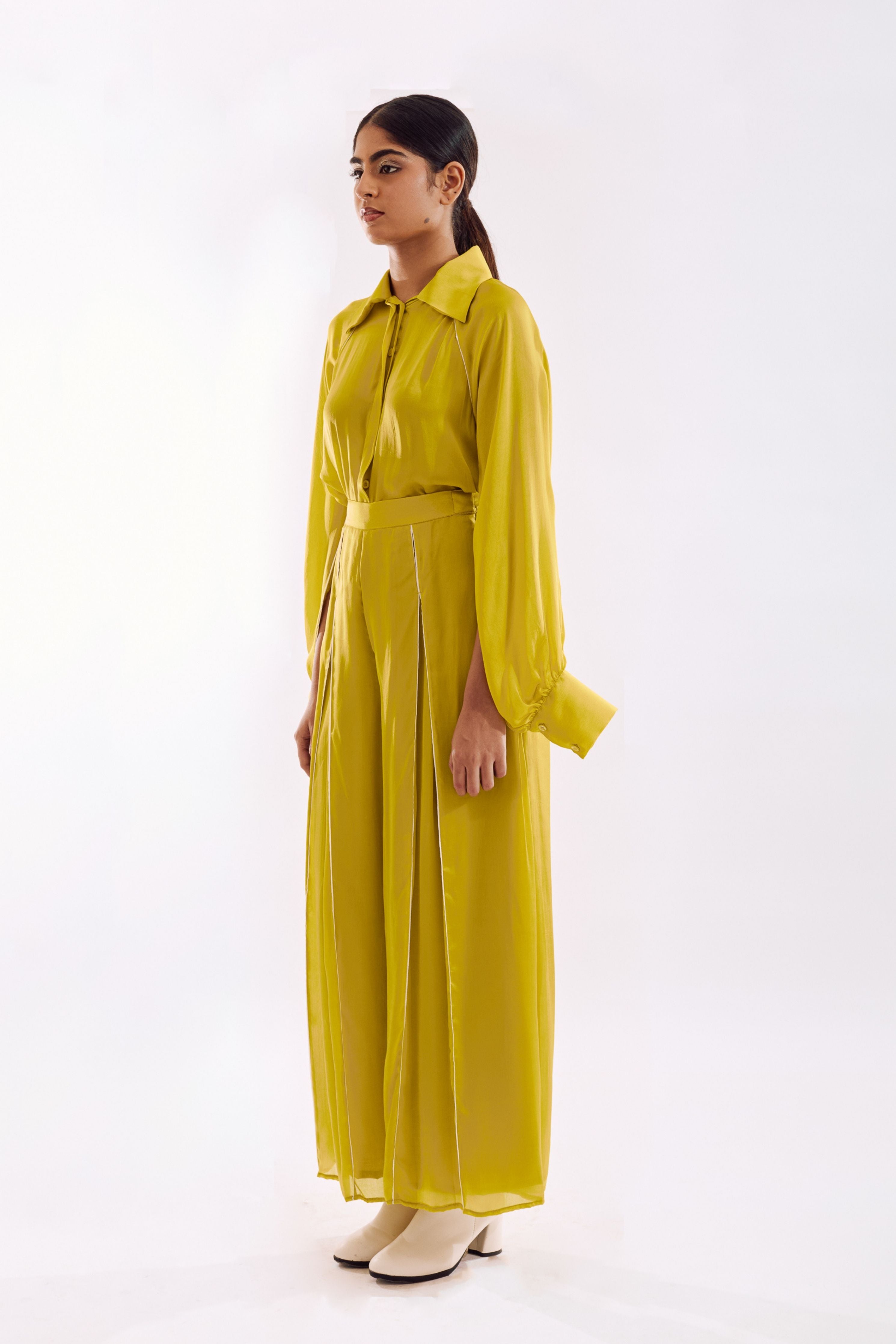 Lime Cape Co-Ord set