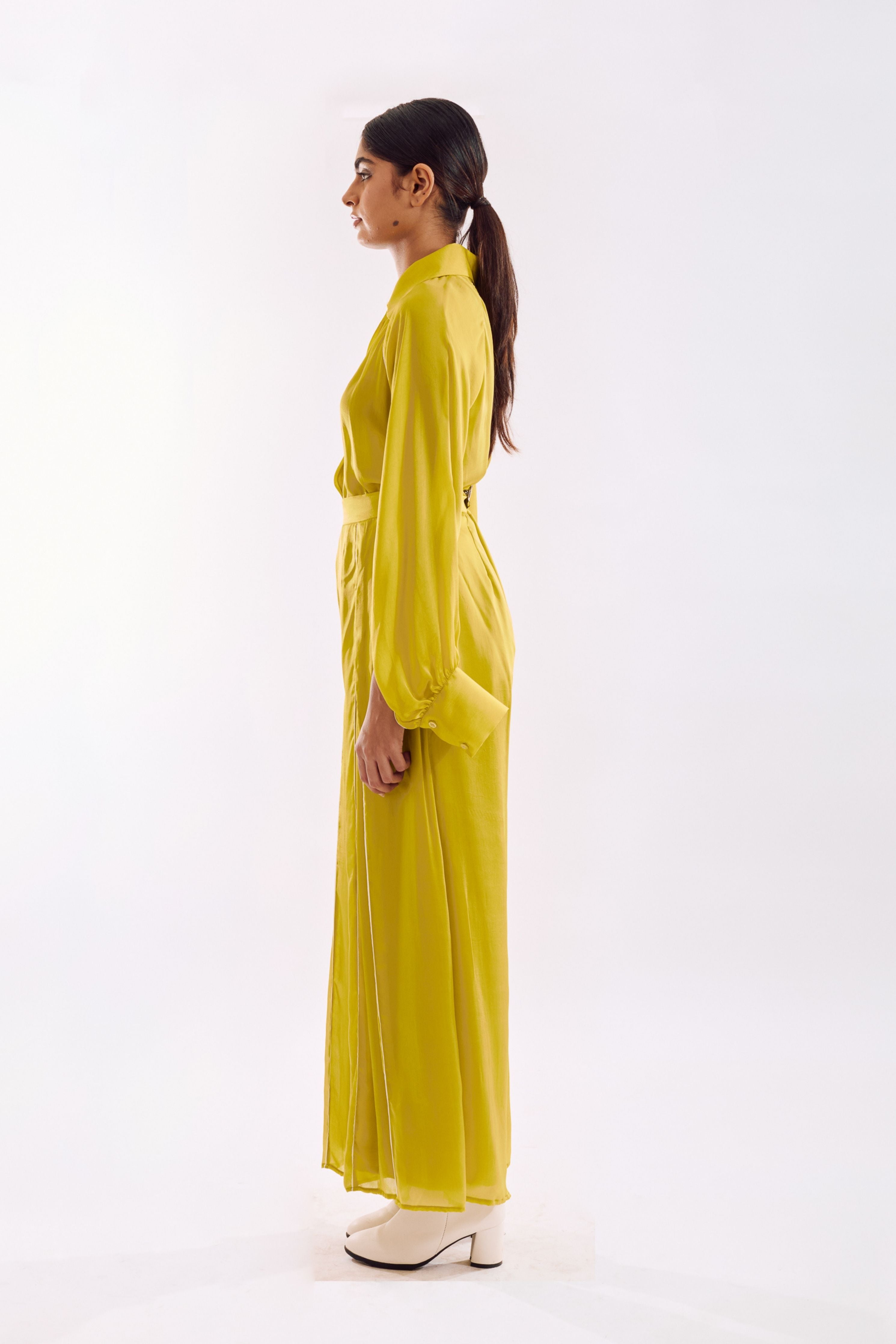 Lime Cape Co-Ord set