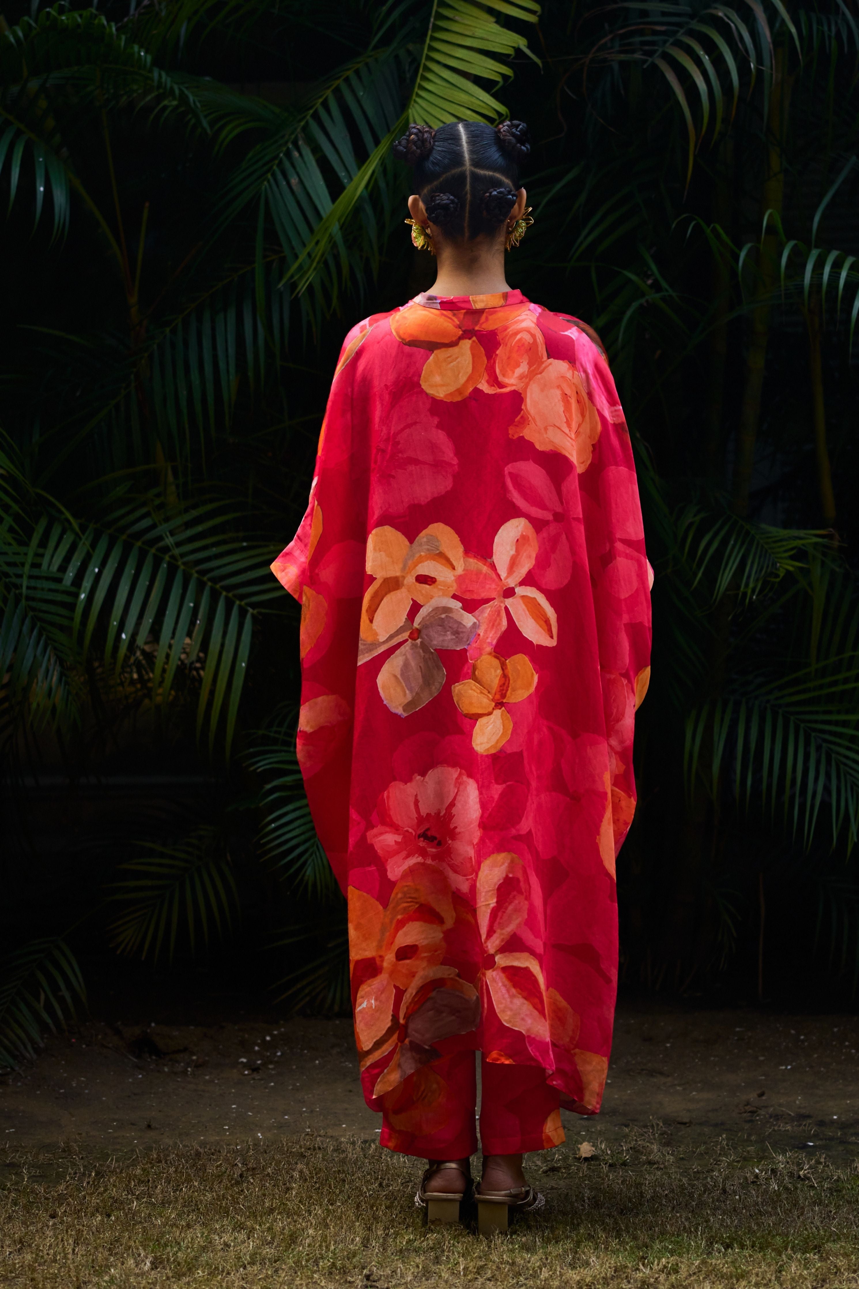 Long Bisous Kaftan set