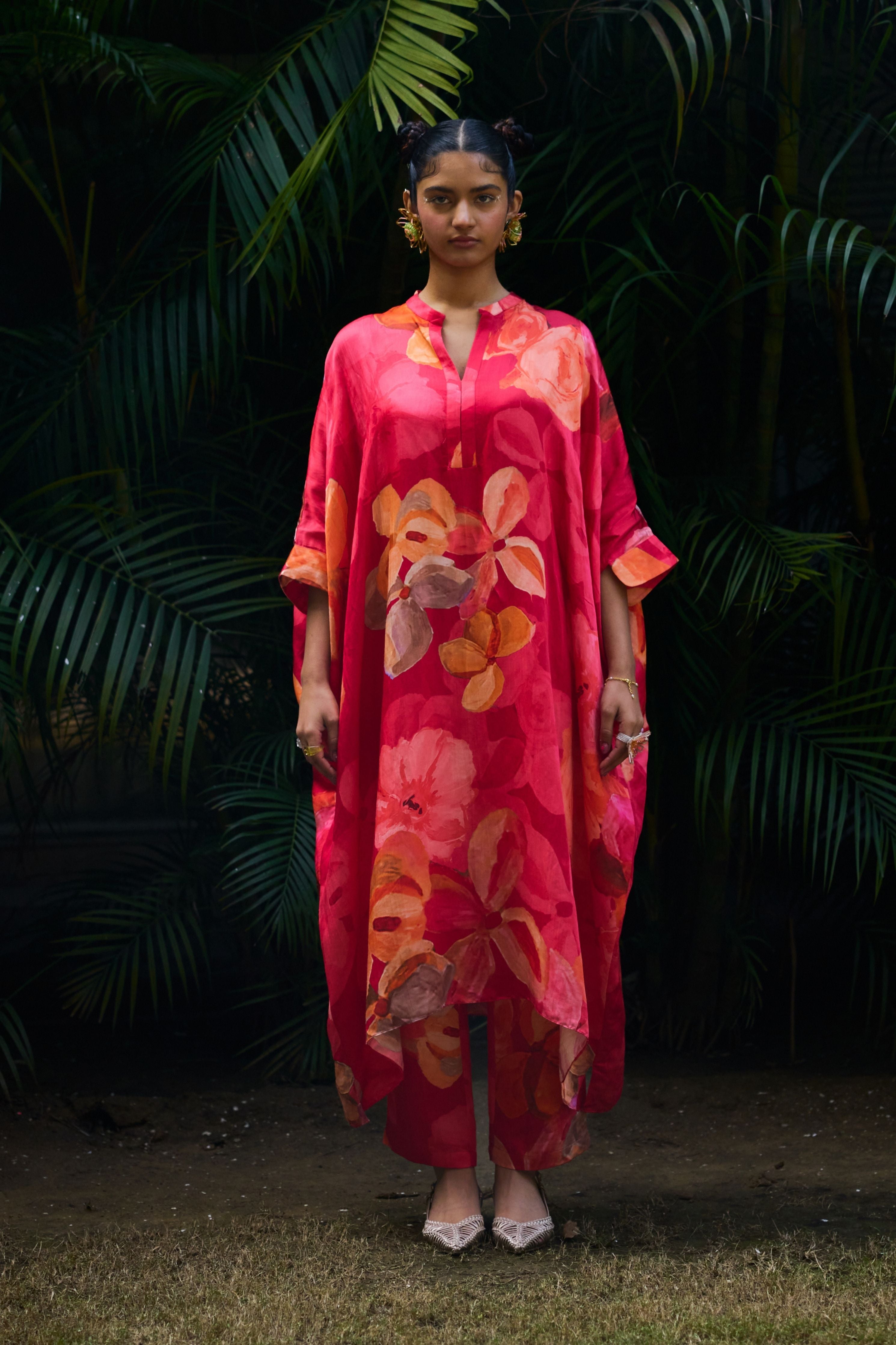 Long Bisous Kaftan set