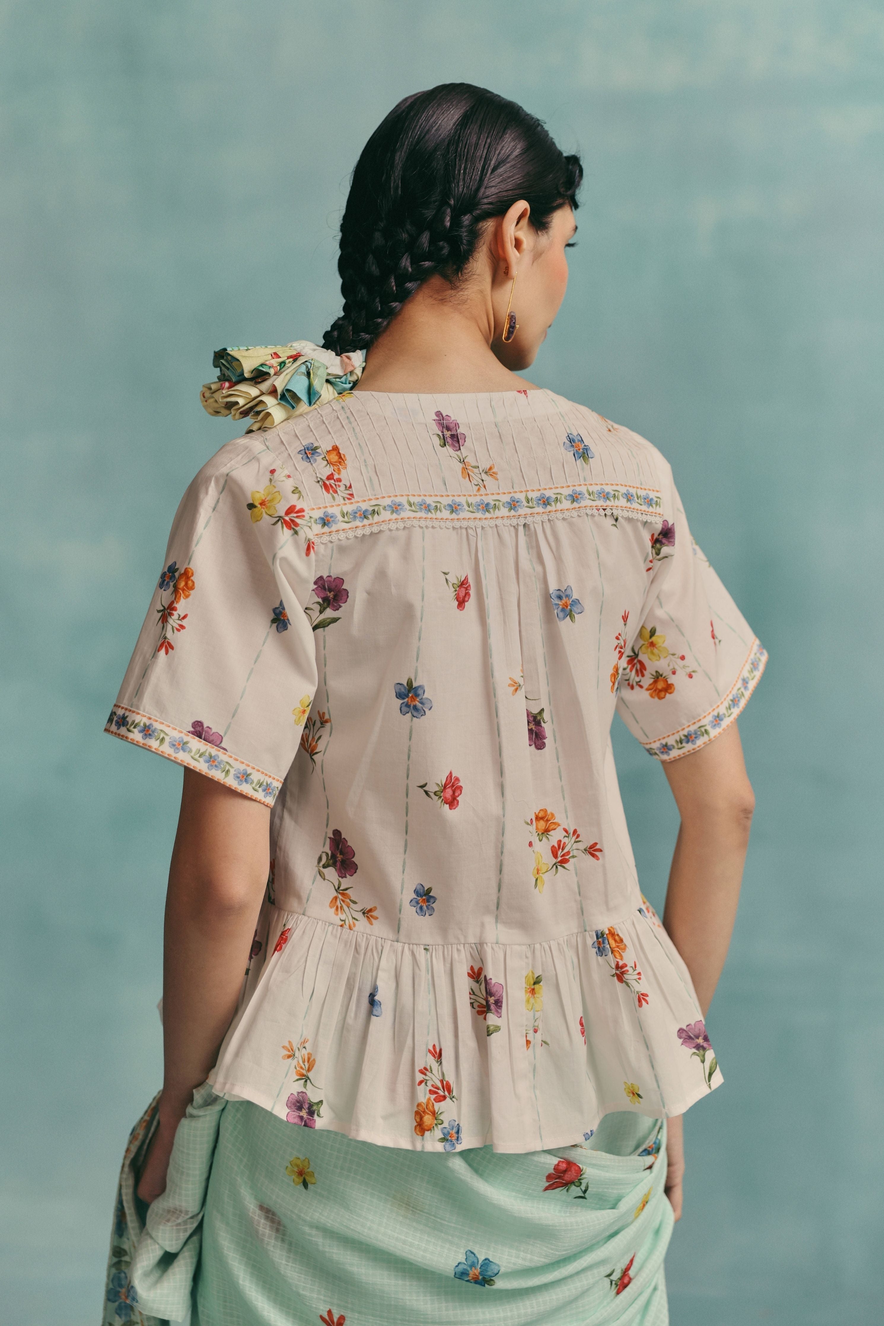 Daisy Blouse Ecru