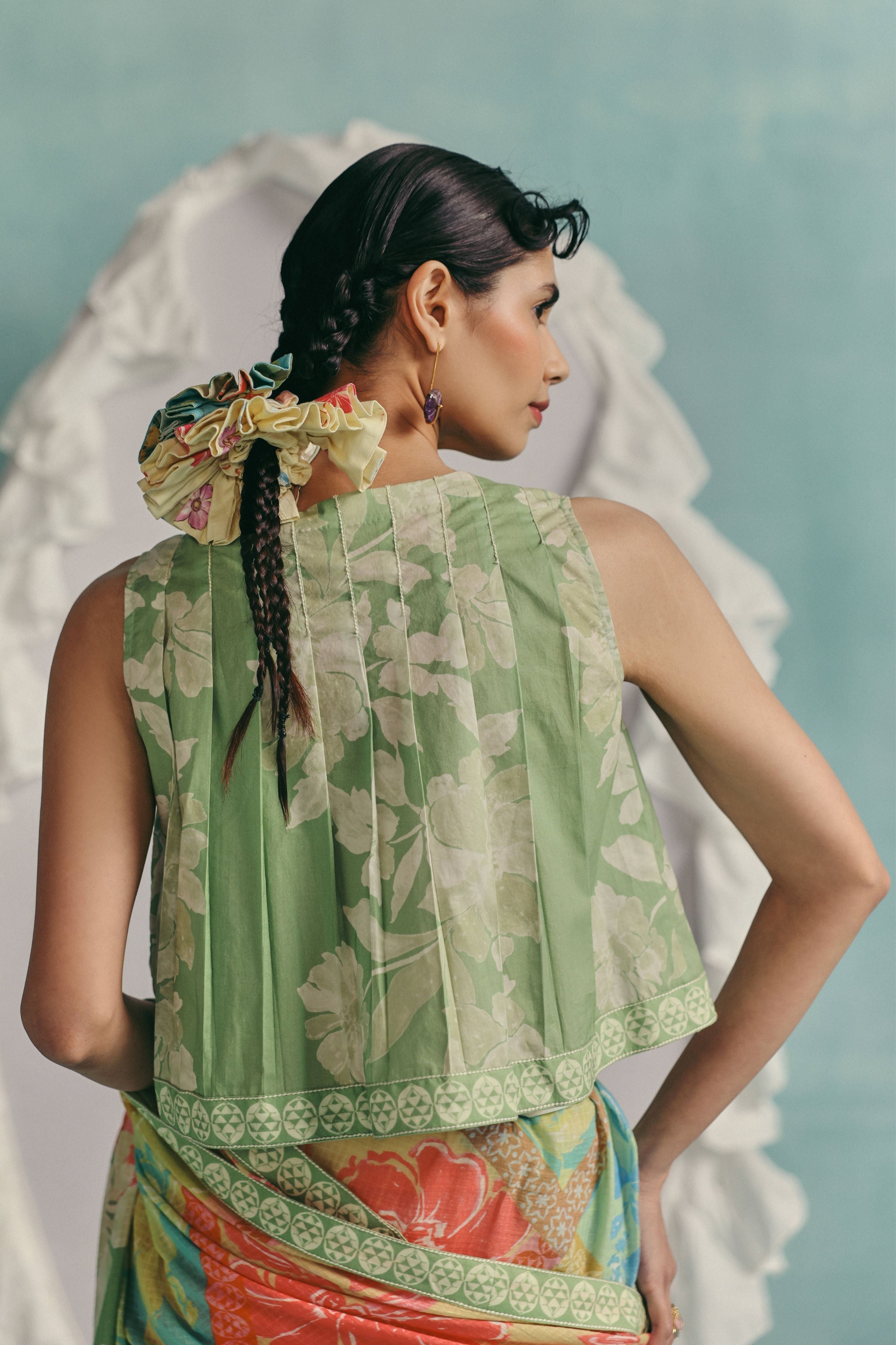 Patchwork Saree
