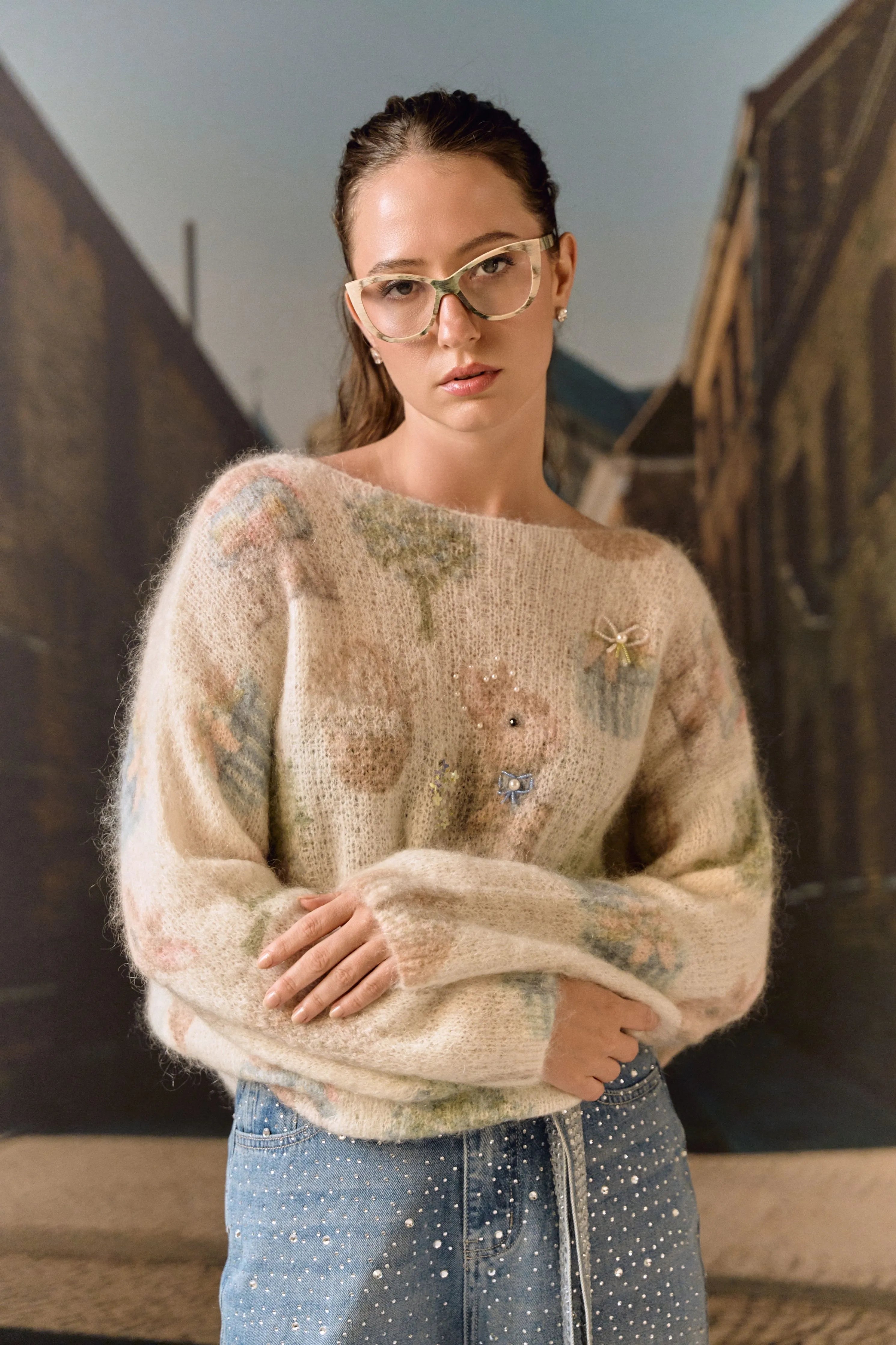 Alice in Wonderland sweater