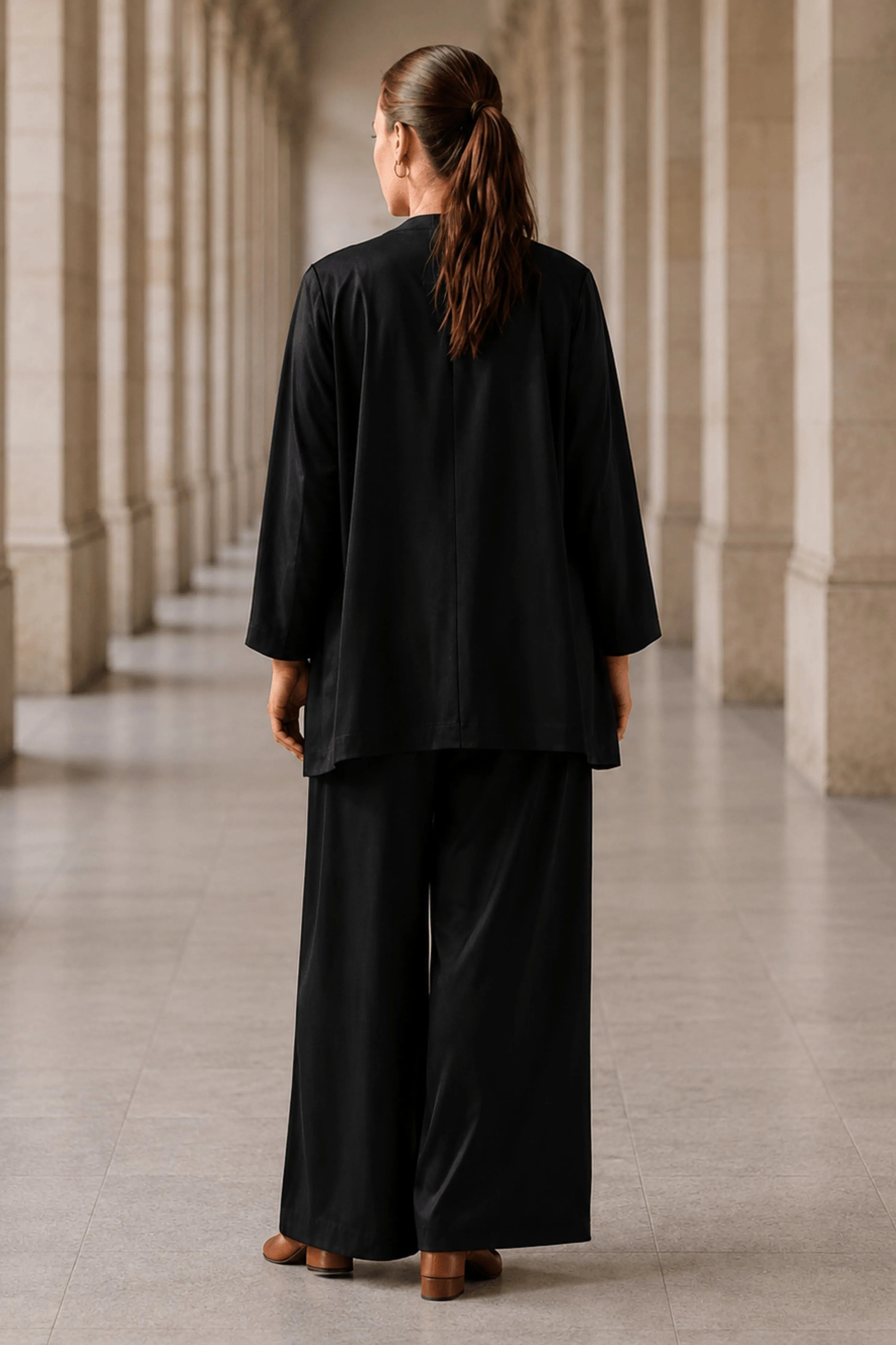 Black Three-Piece Co-Ord Set