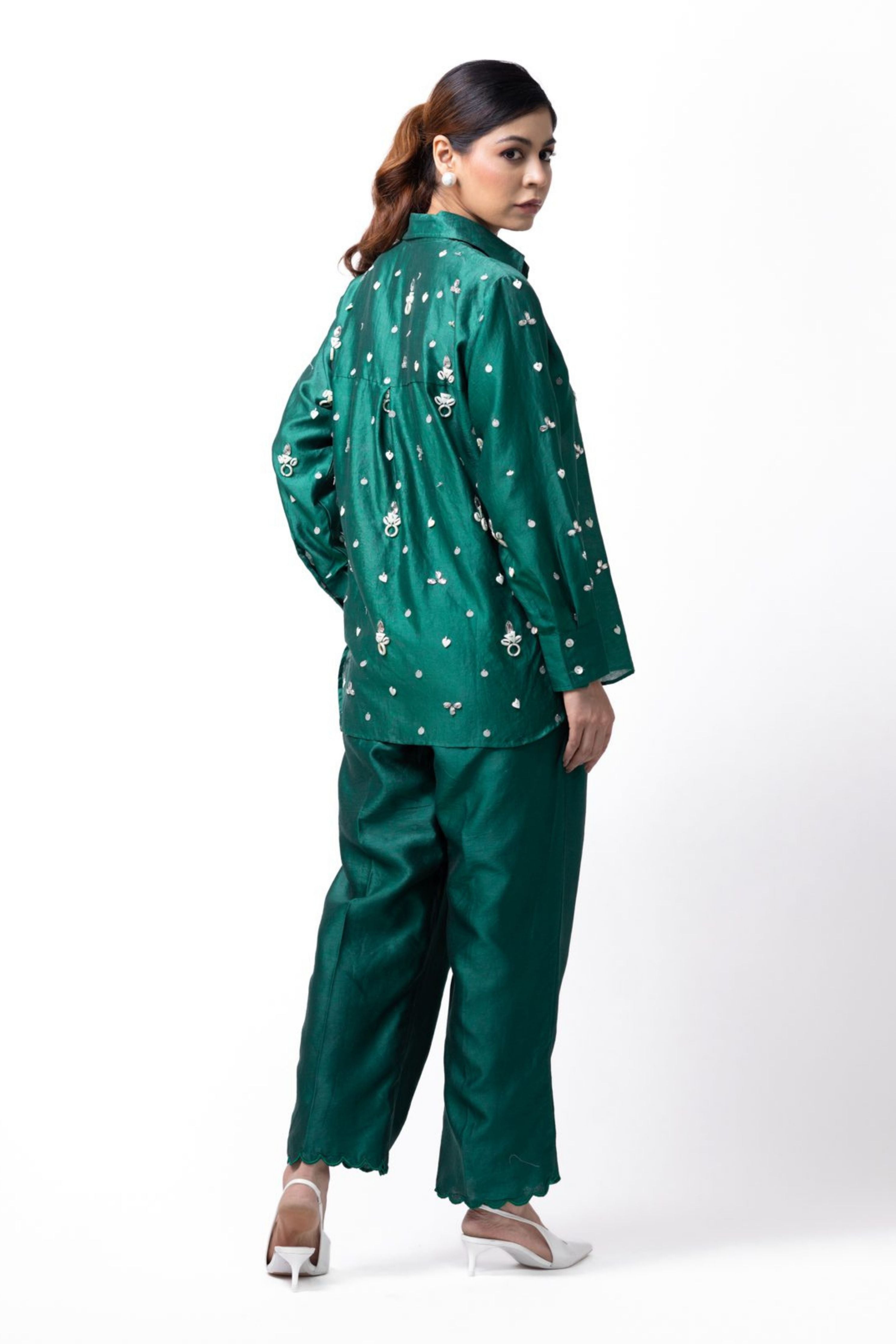 Emerald Green Coord Set