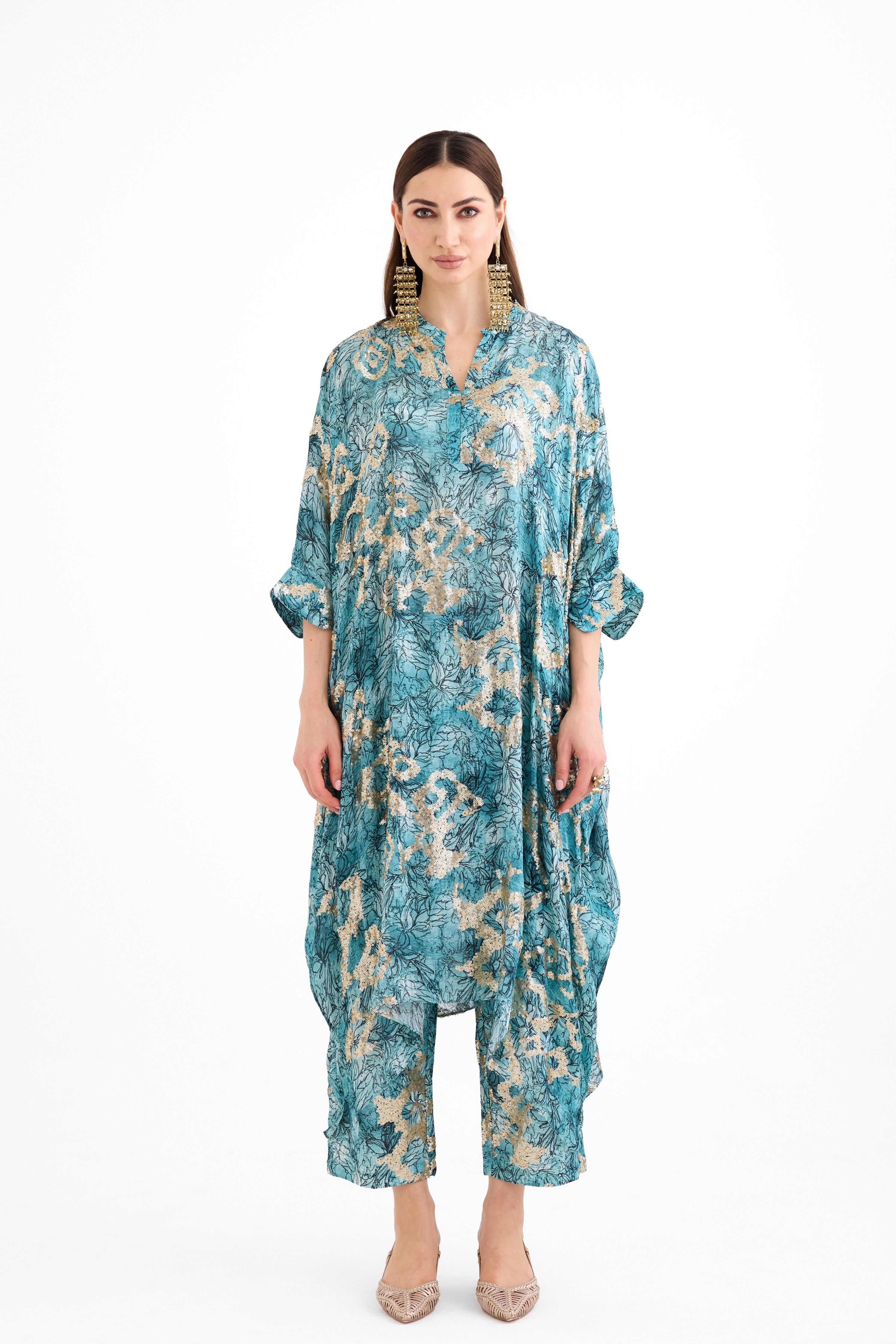 Long Kaftan Set