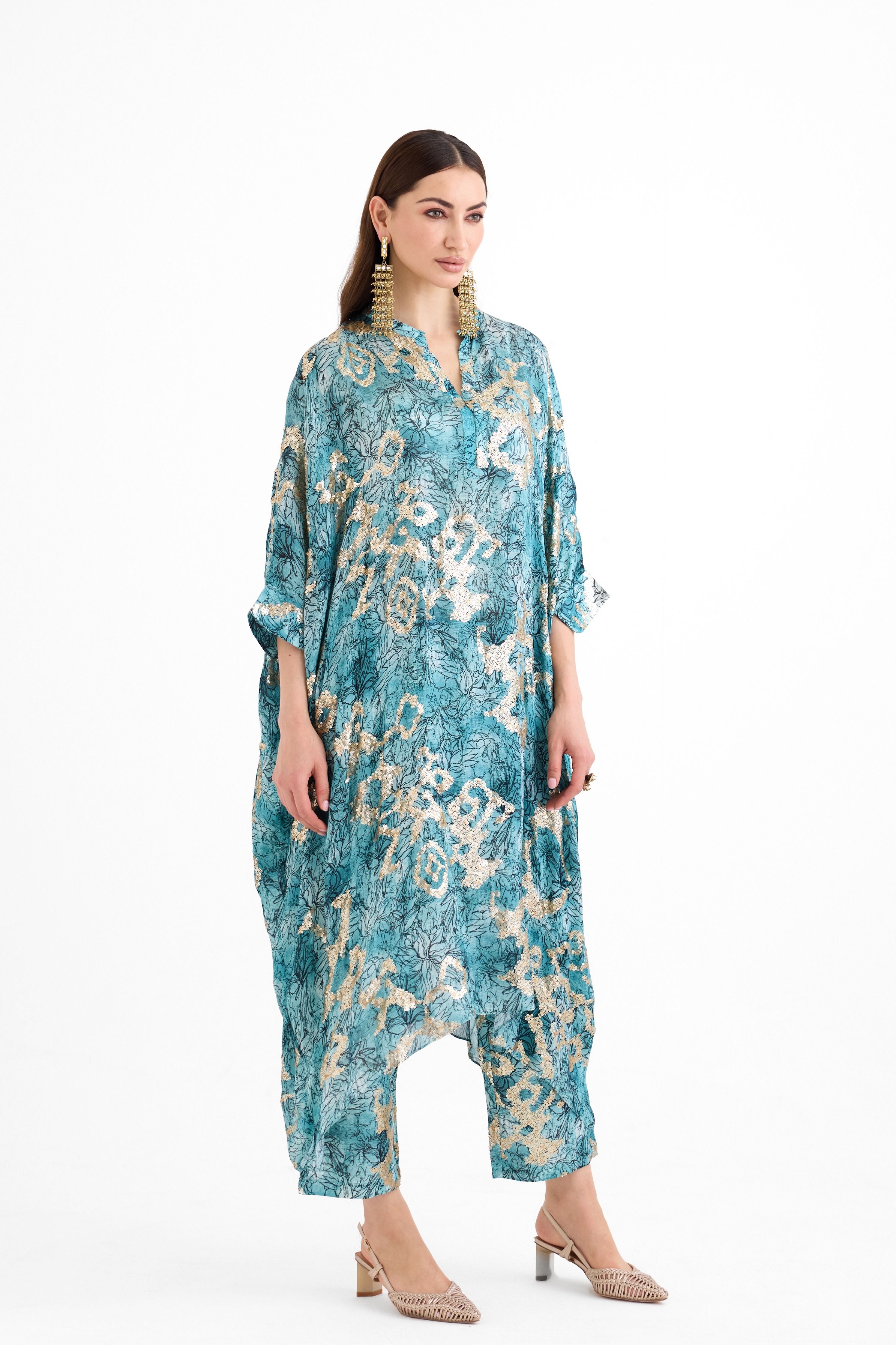 Long Kaftan Set
