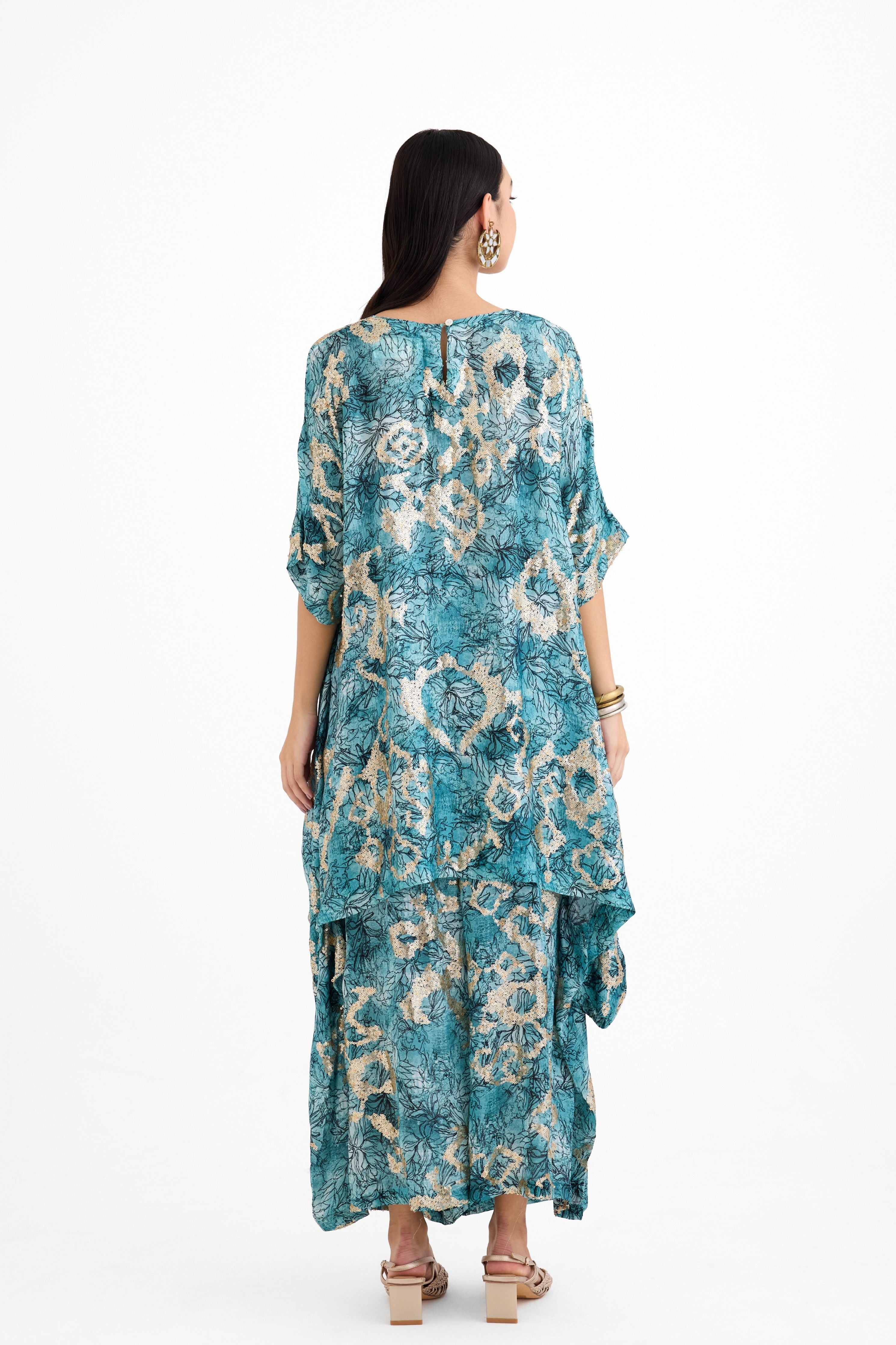 Mayank Sequins Tunic Set