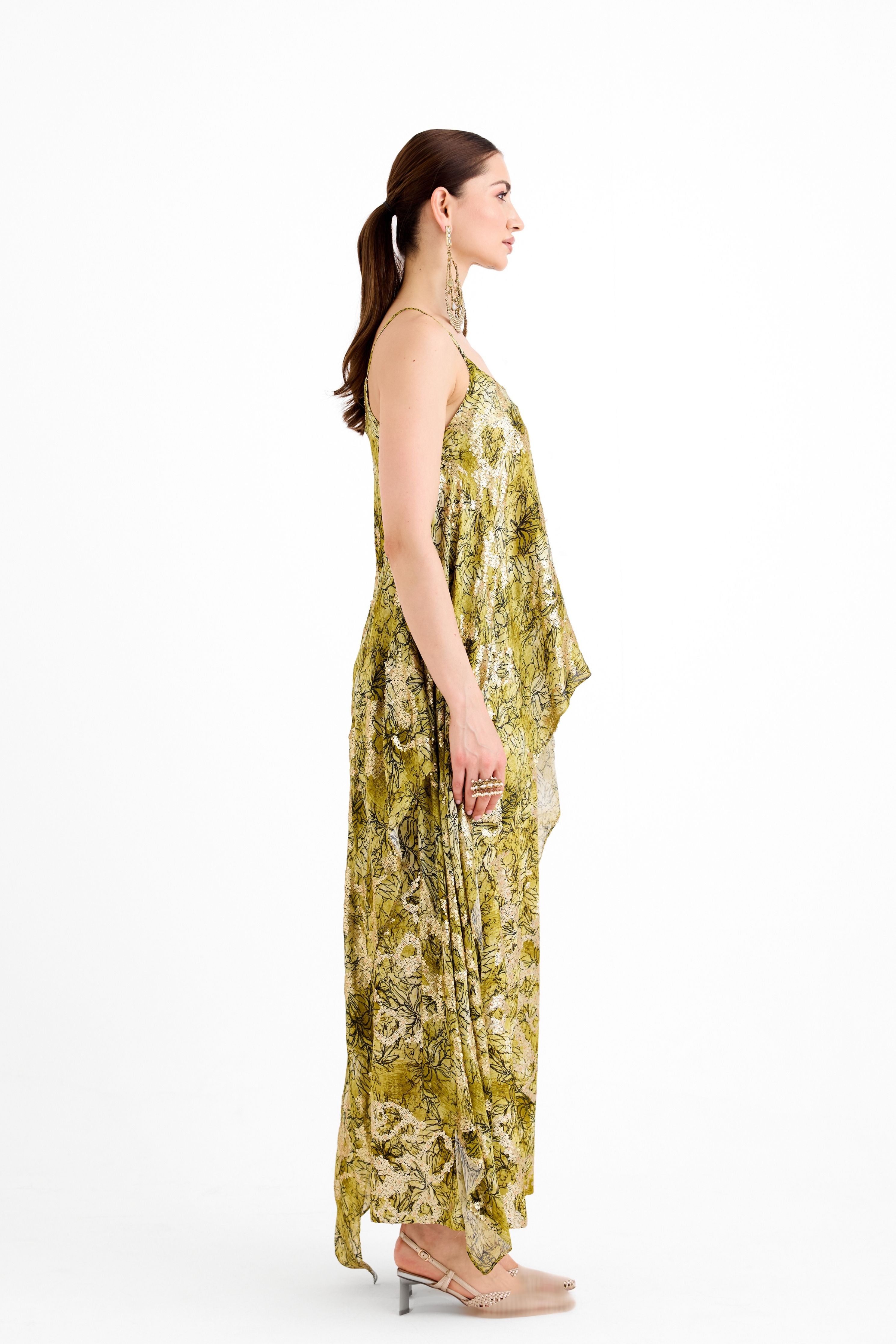 Gold Sequins Zuri Set