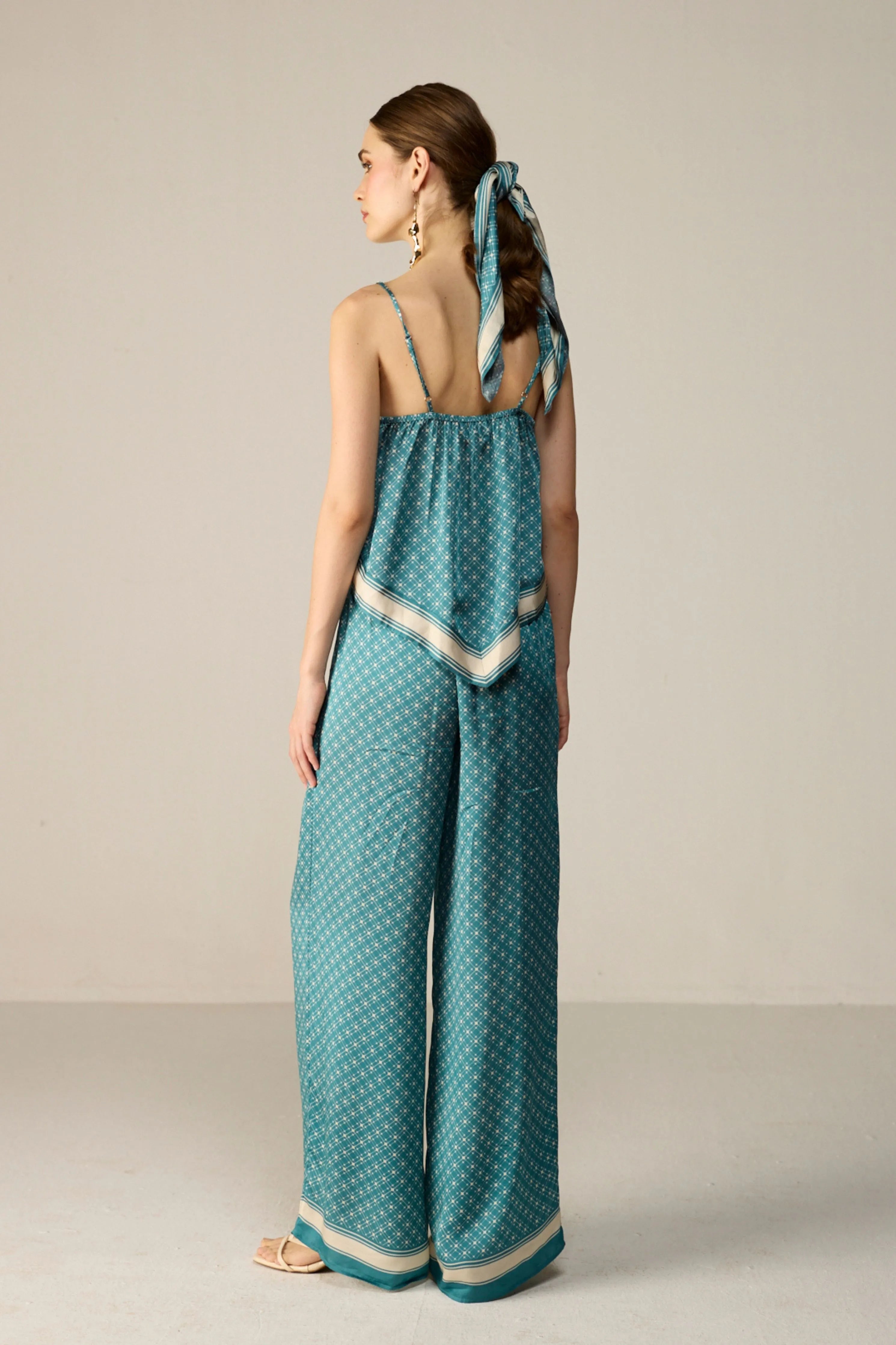 Teal Yuna Top Co-ord Set