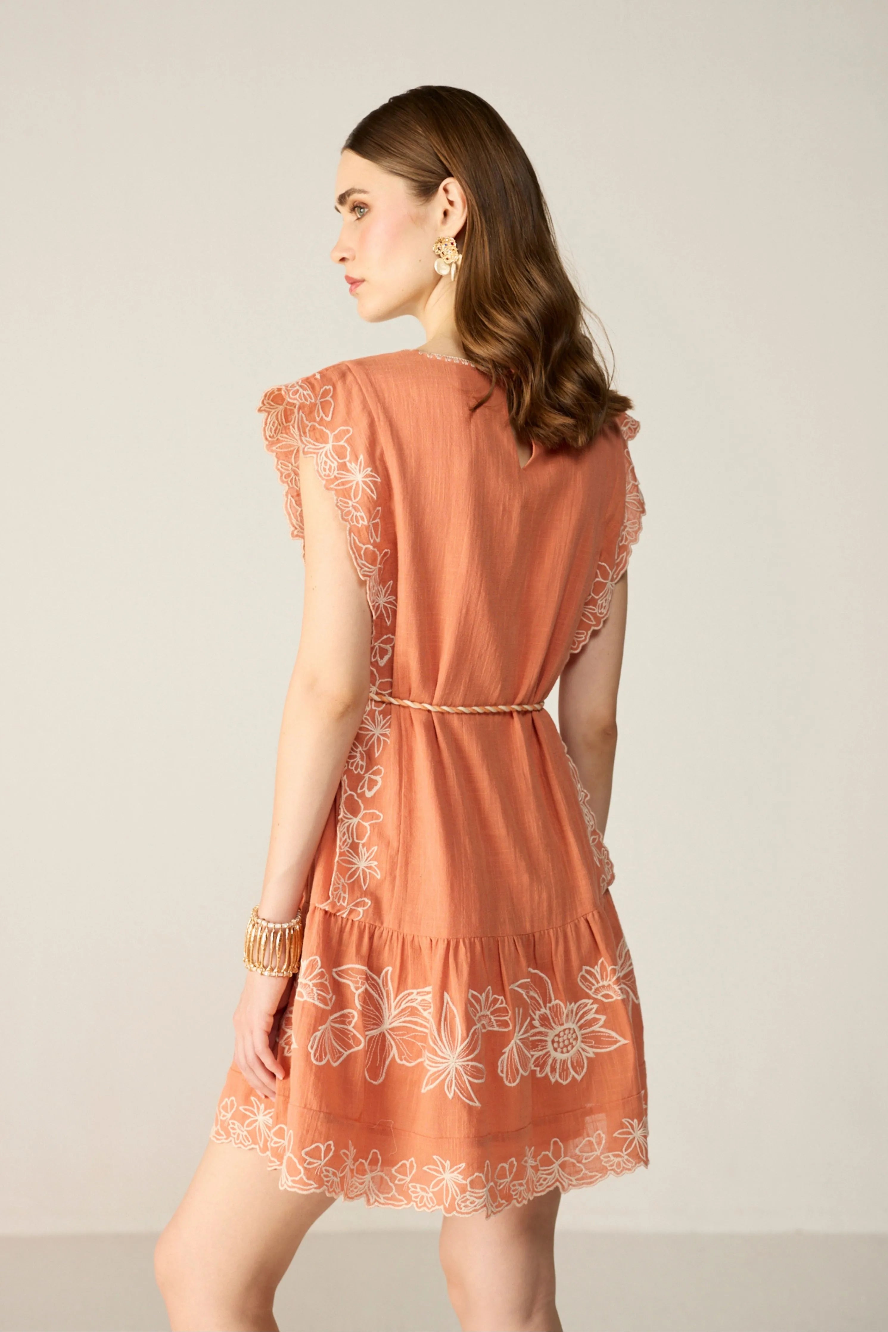 Orange Naomi Mini Dress