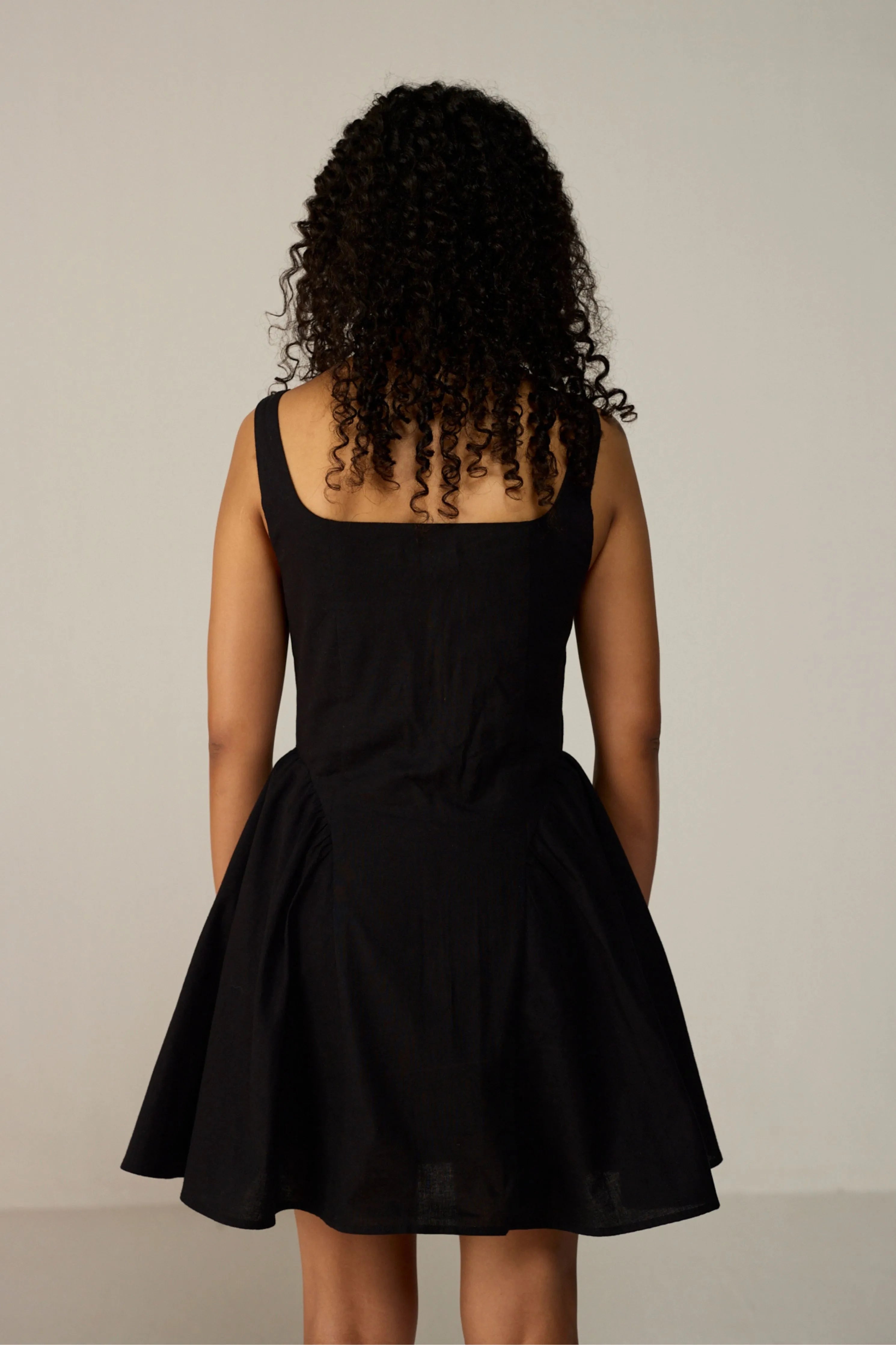 Black Leya Mini Dress