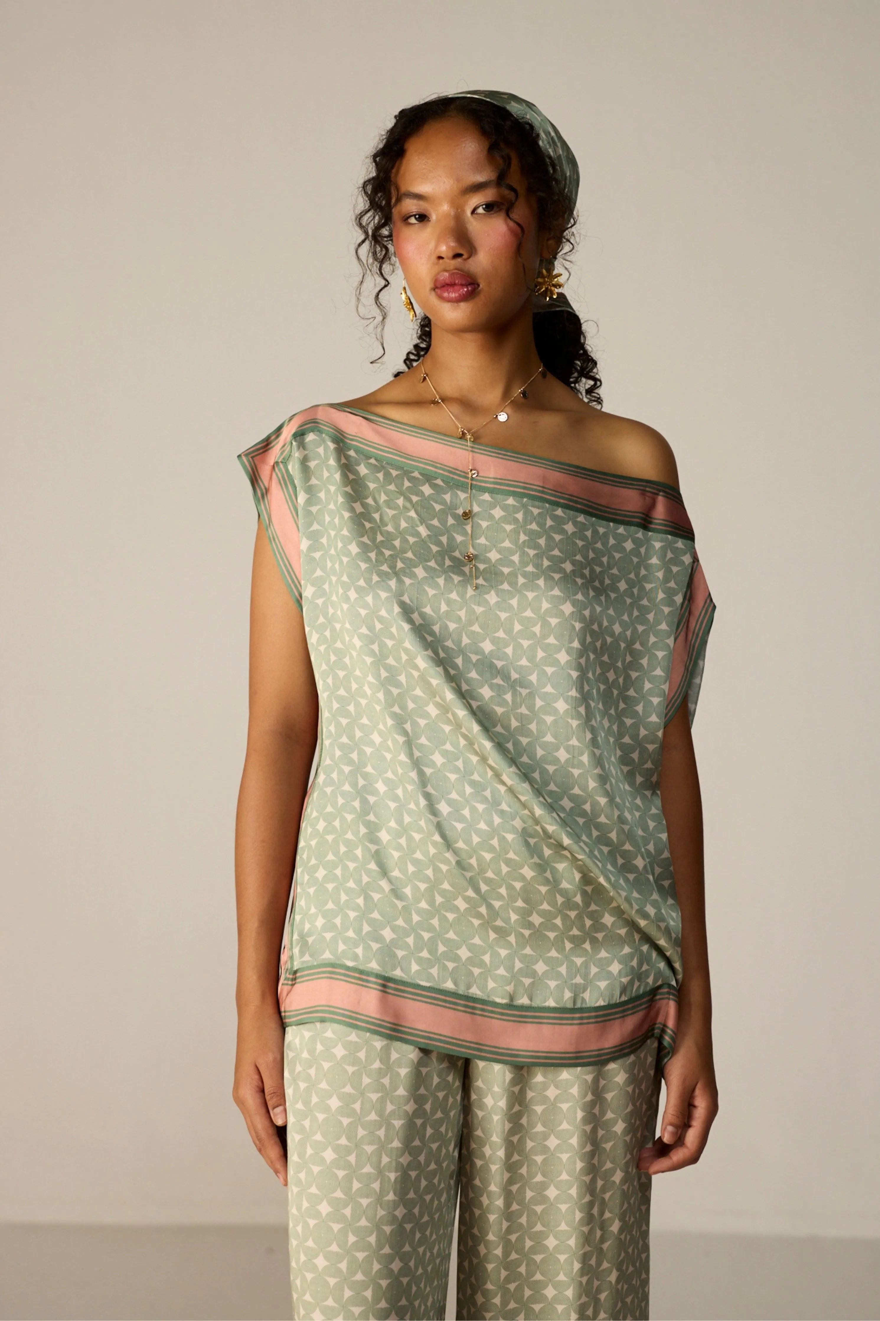 Green Freya TopGreen Freya Top