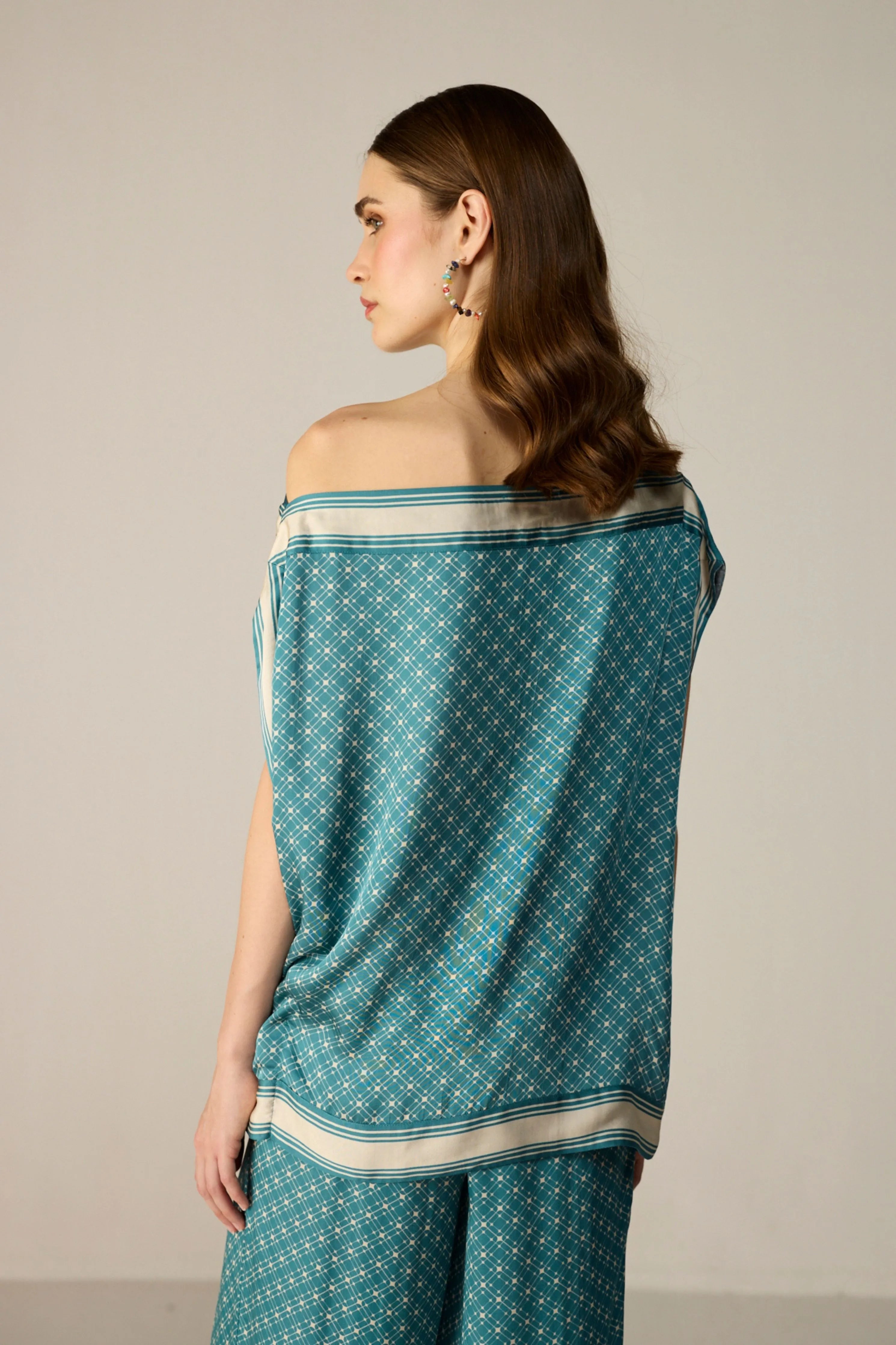 Teal Freya Top