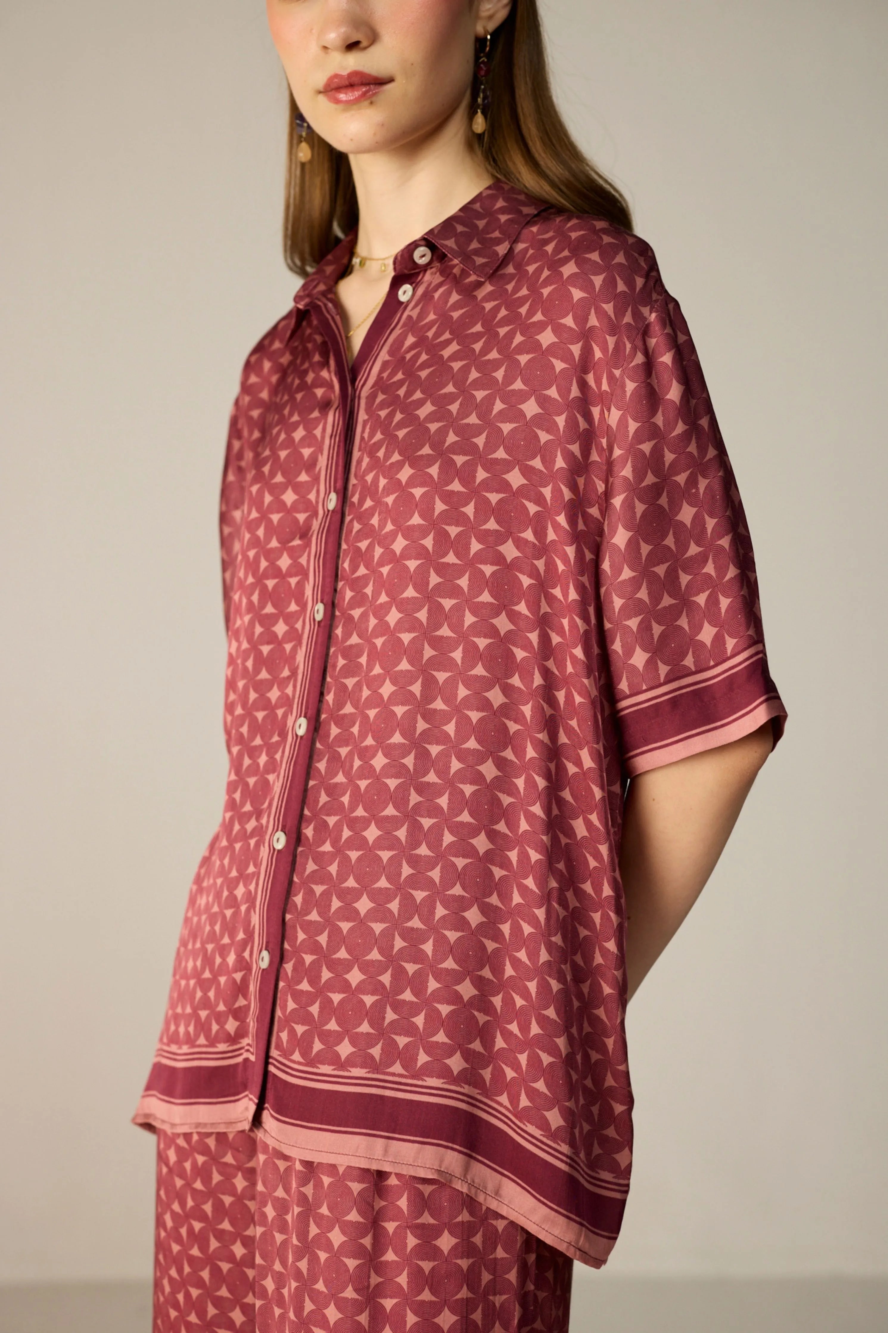 Maroon Noah Shirt