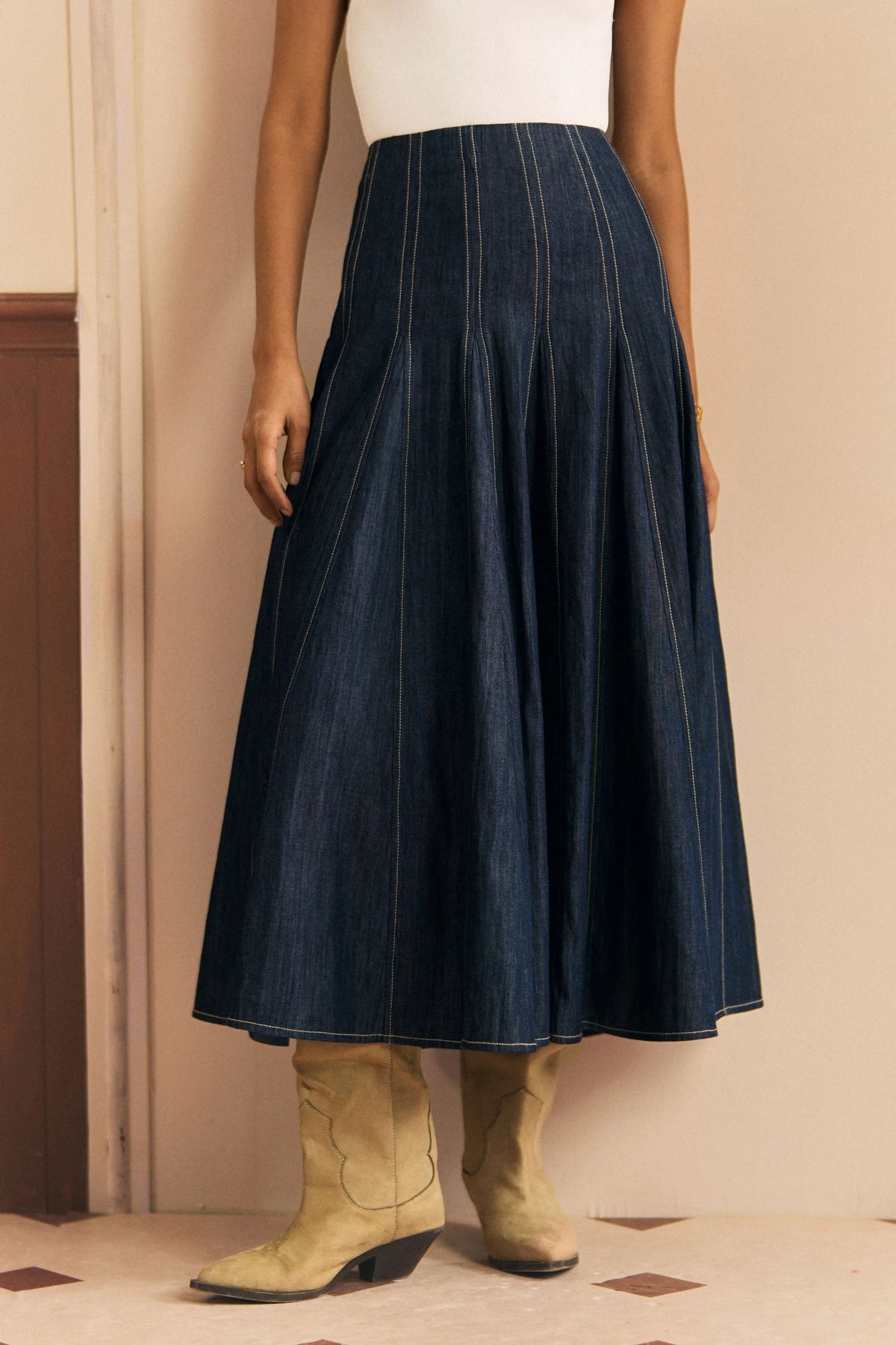 Rose Midi Skirt