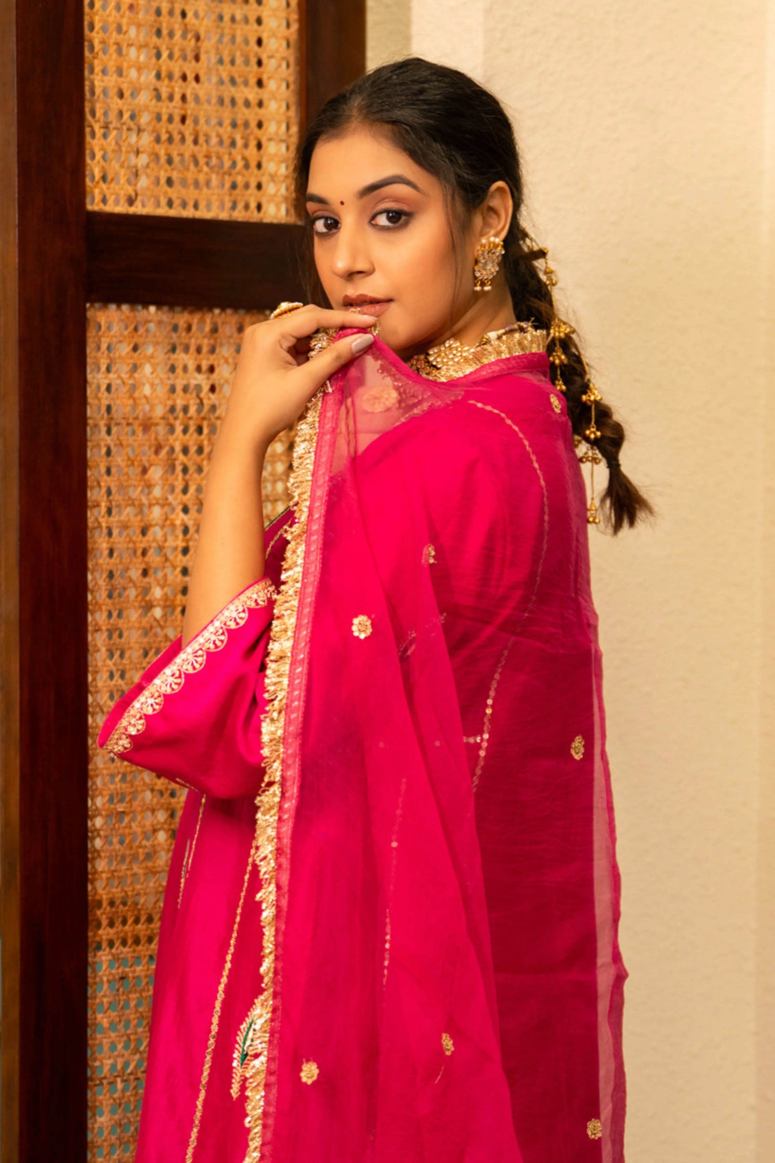 Pink Mor Booti A-Line Set