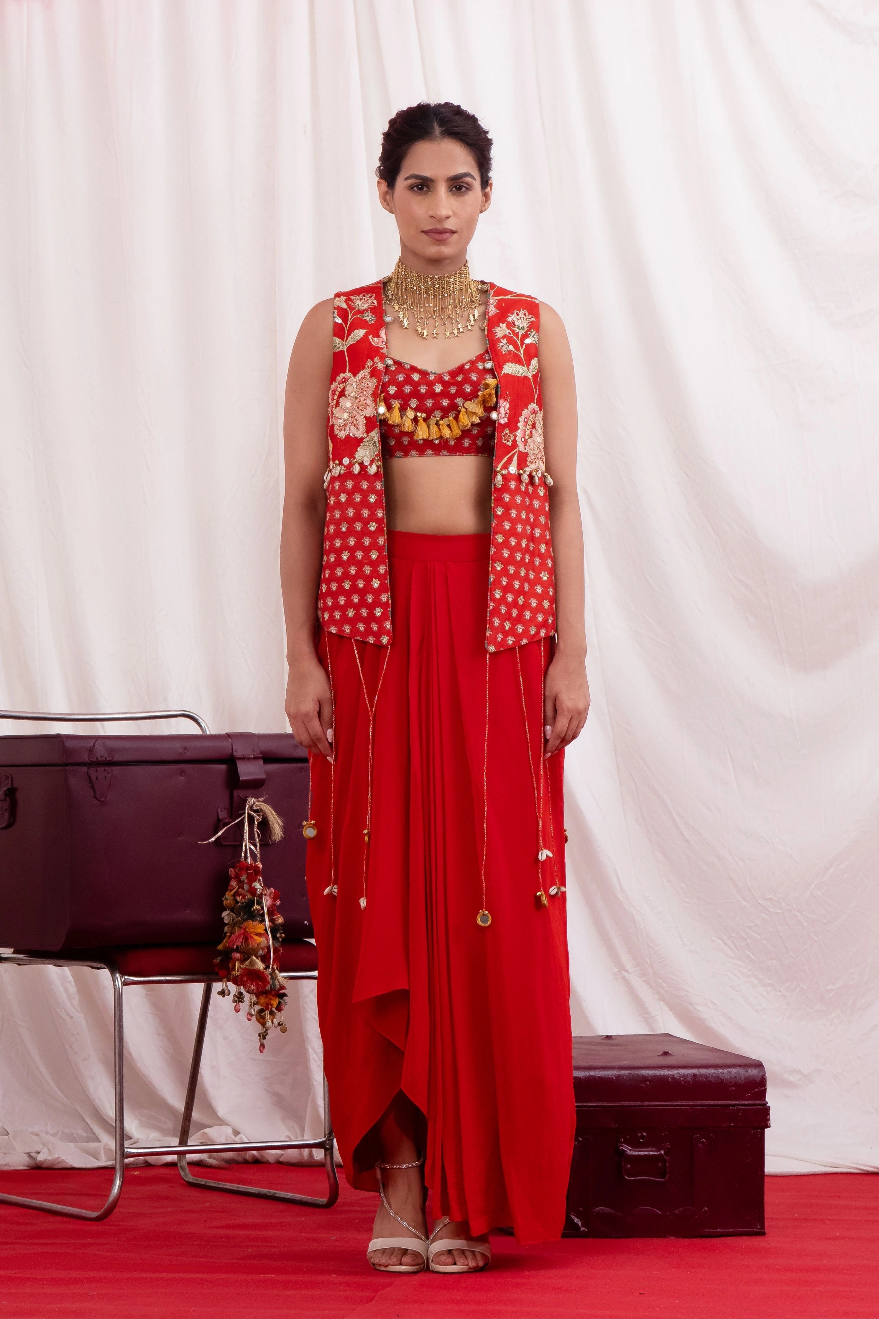 Gulnaar Jashn Jacket Set