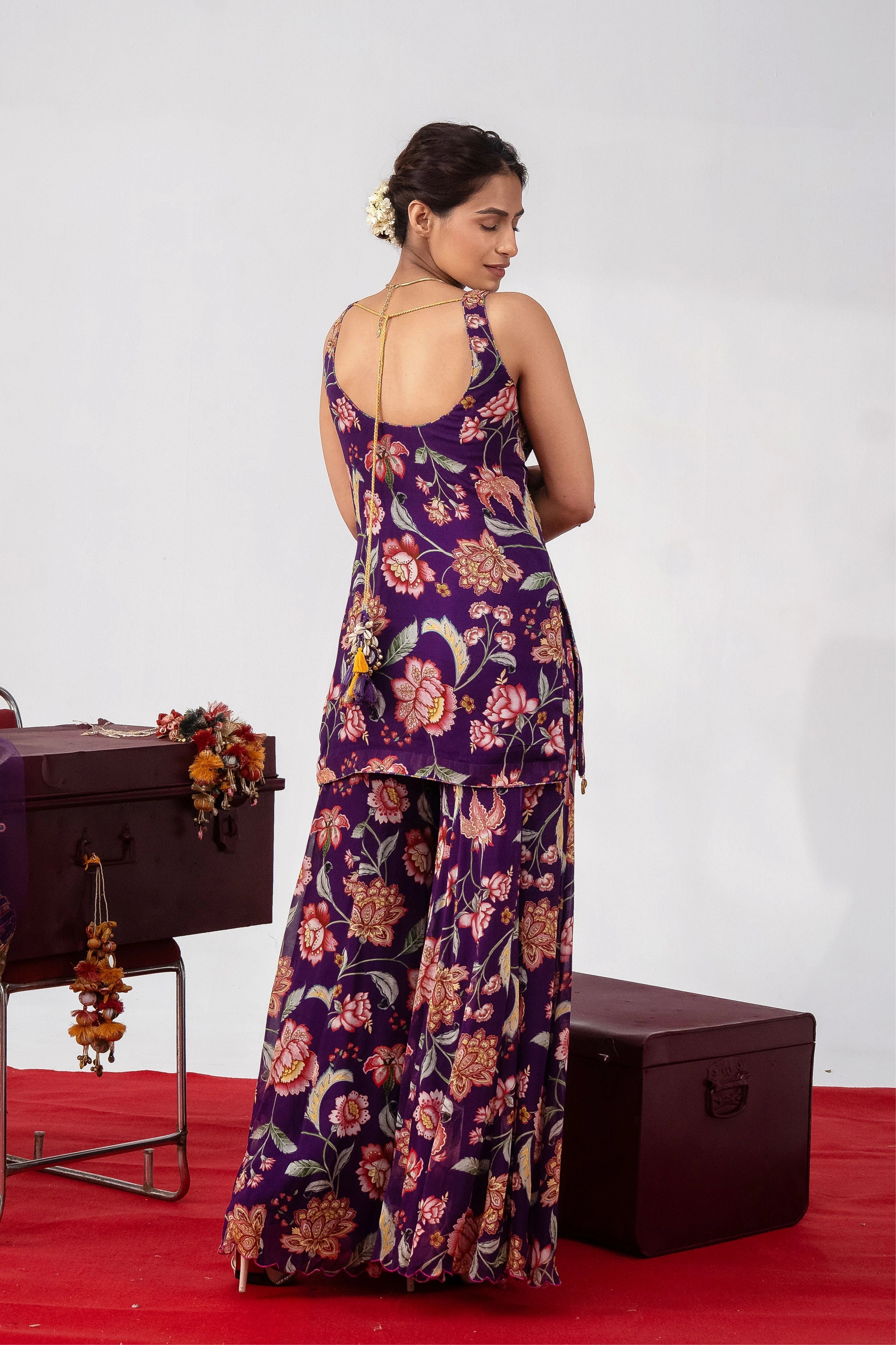 Jamuni Gulzaar Sharara Set