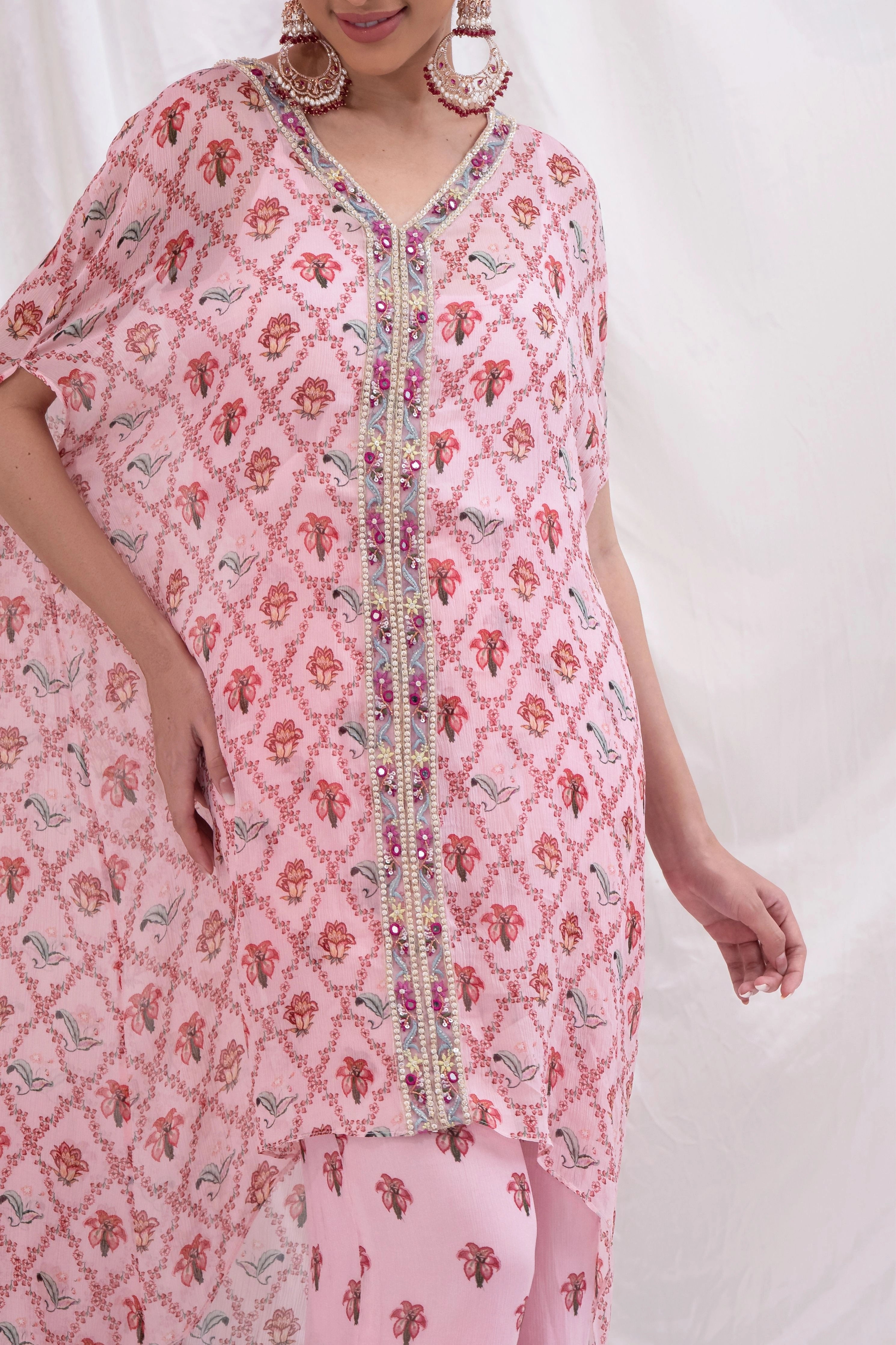 Gulabi Raag Kurta