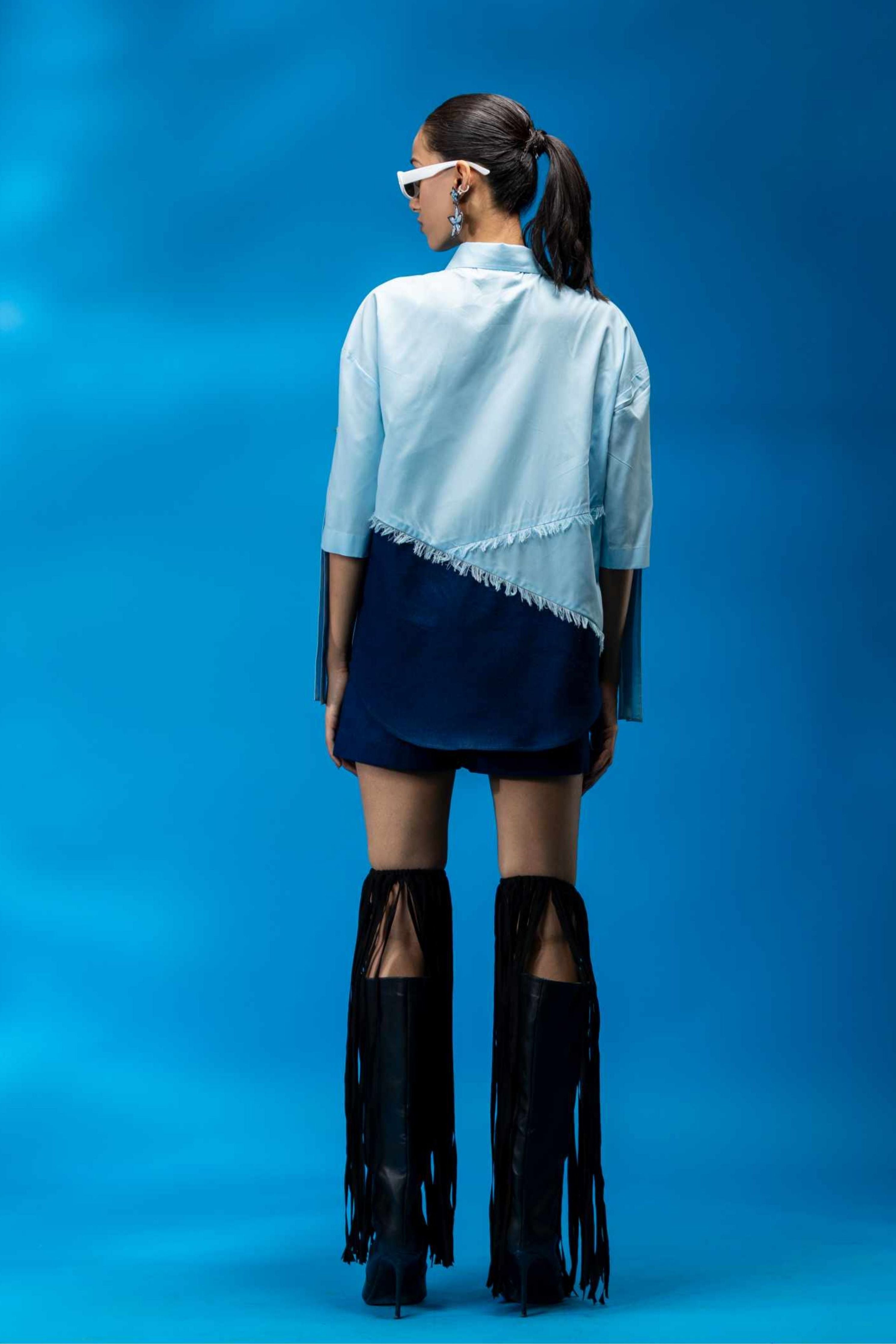 Mimic Embellsihed Shirt