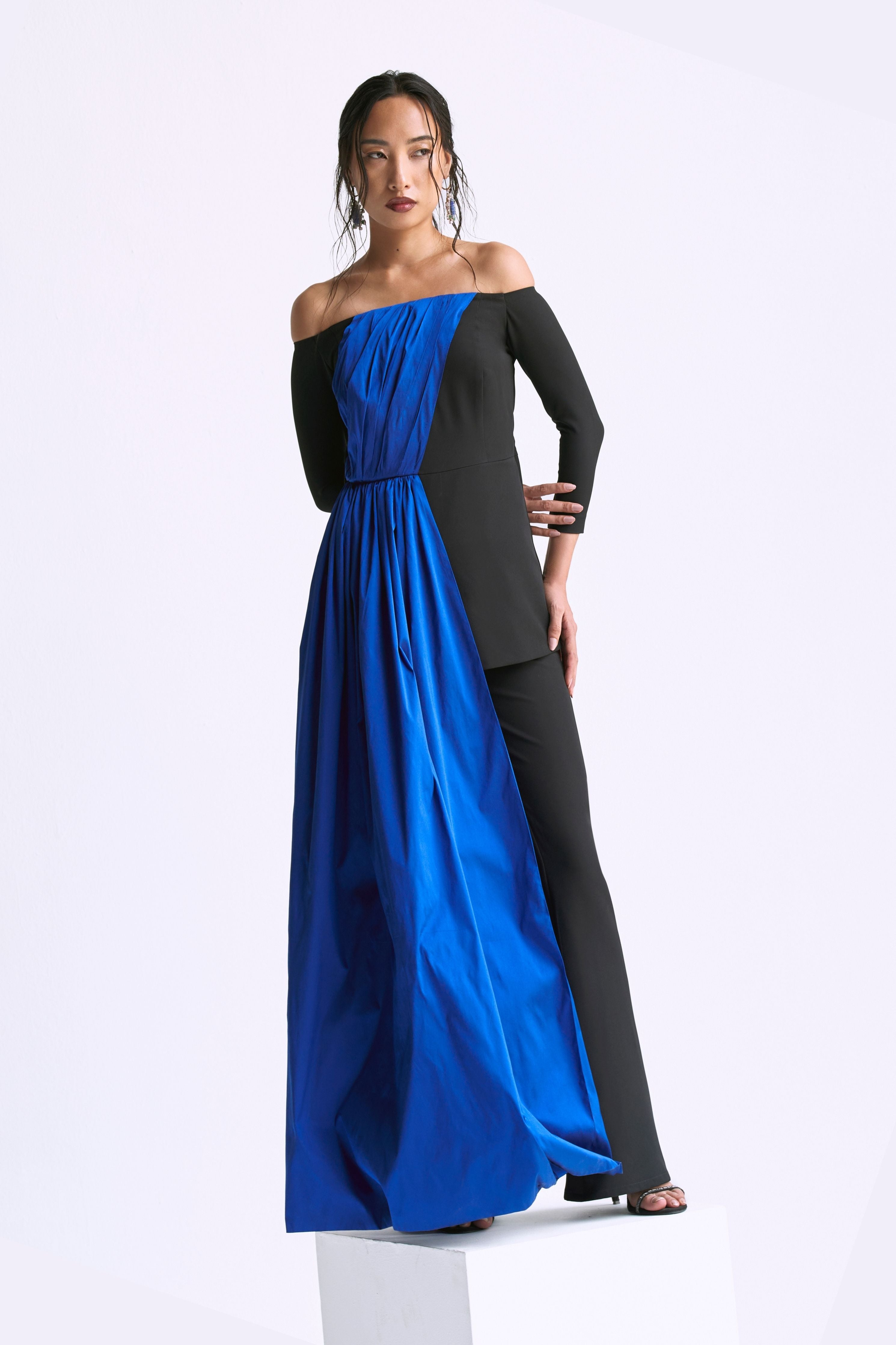 Draped Contrast Cord Set