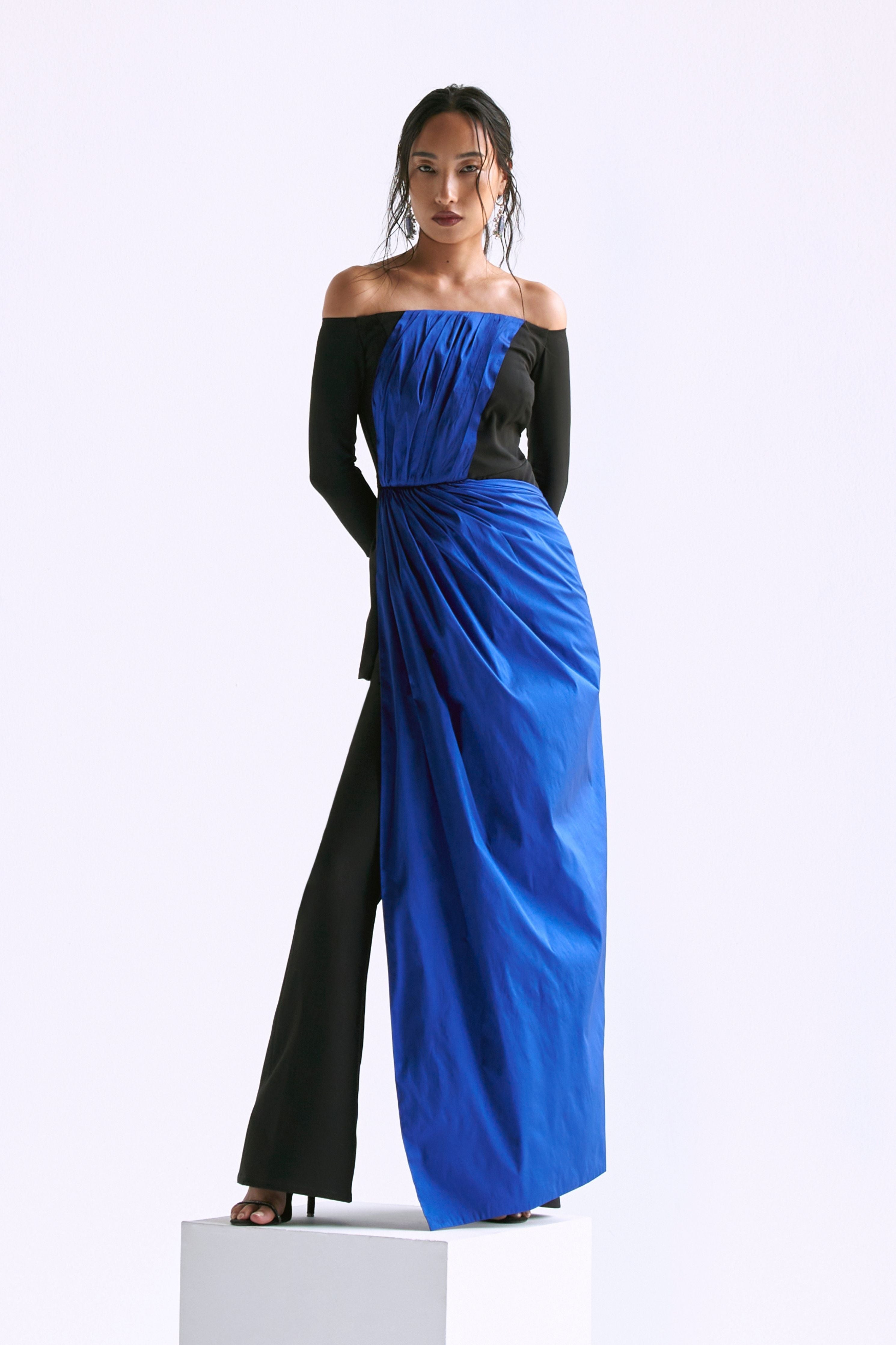 Draped Contrast Cord Set