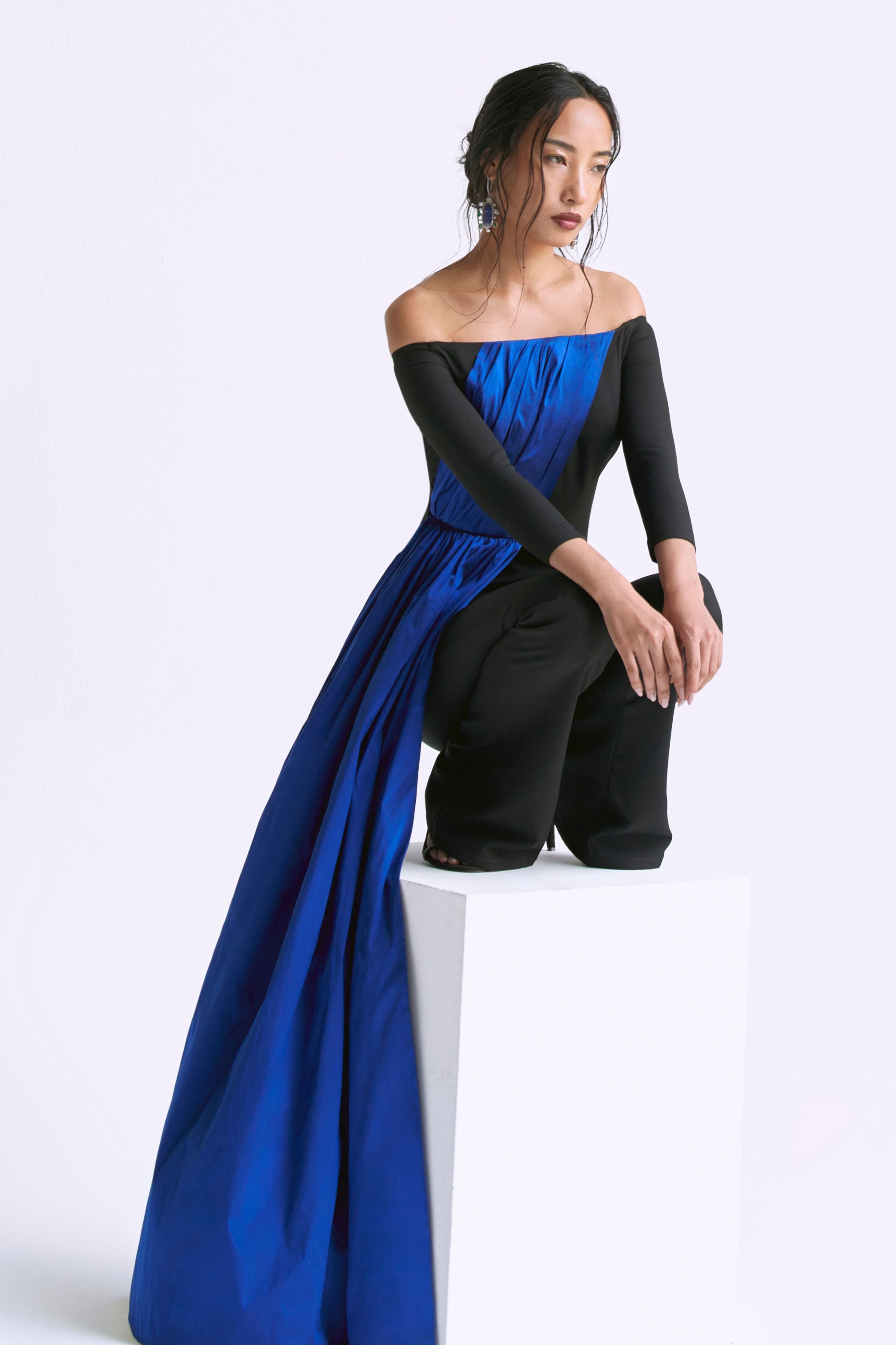 Draped Contrast Cord Set