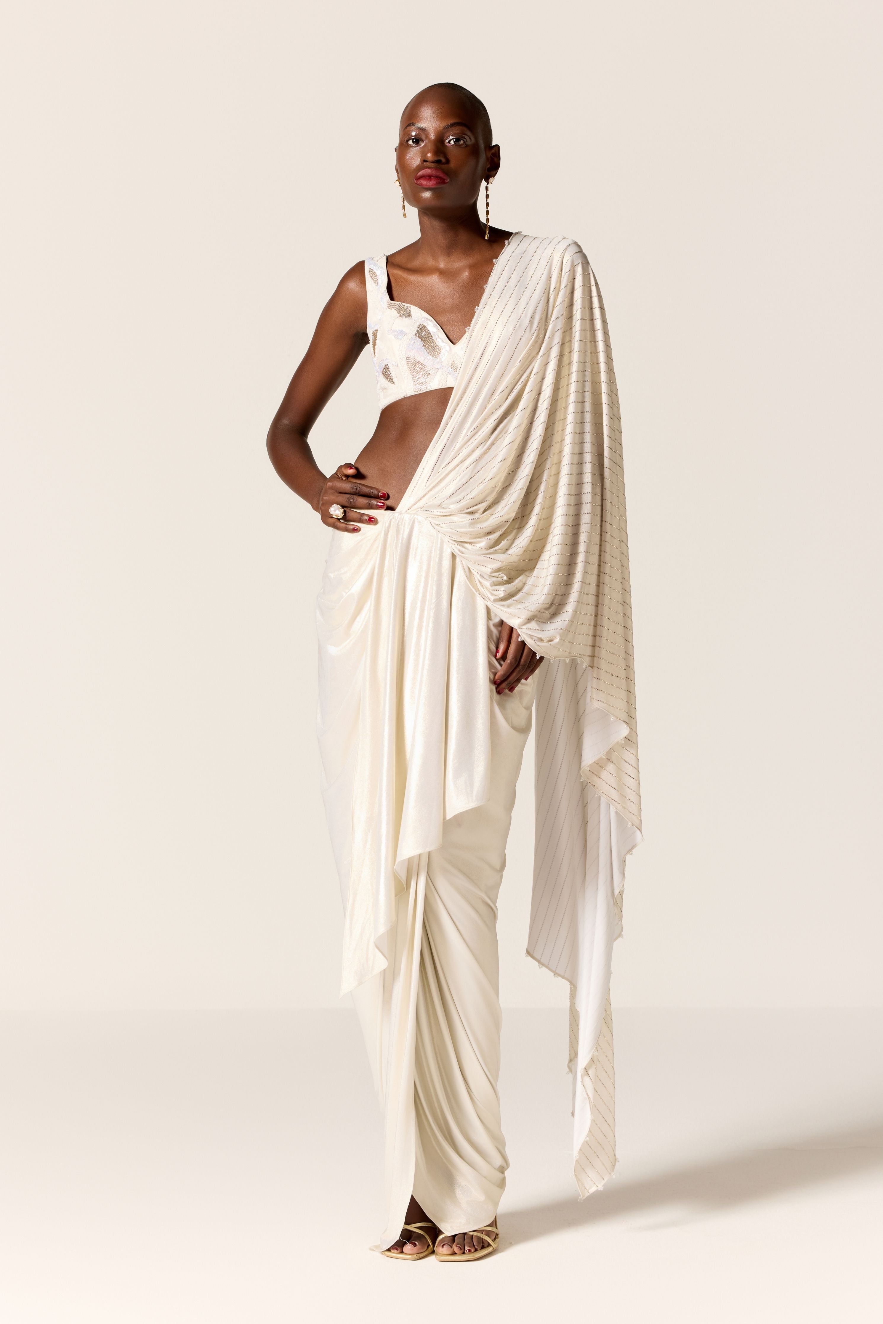 Tara Slit Saree