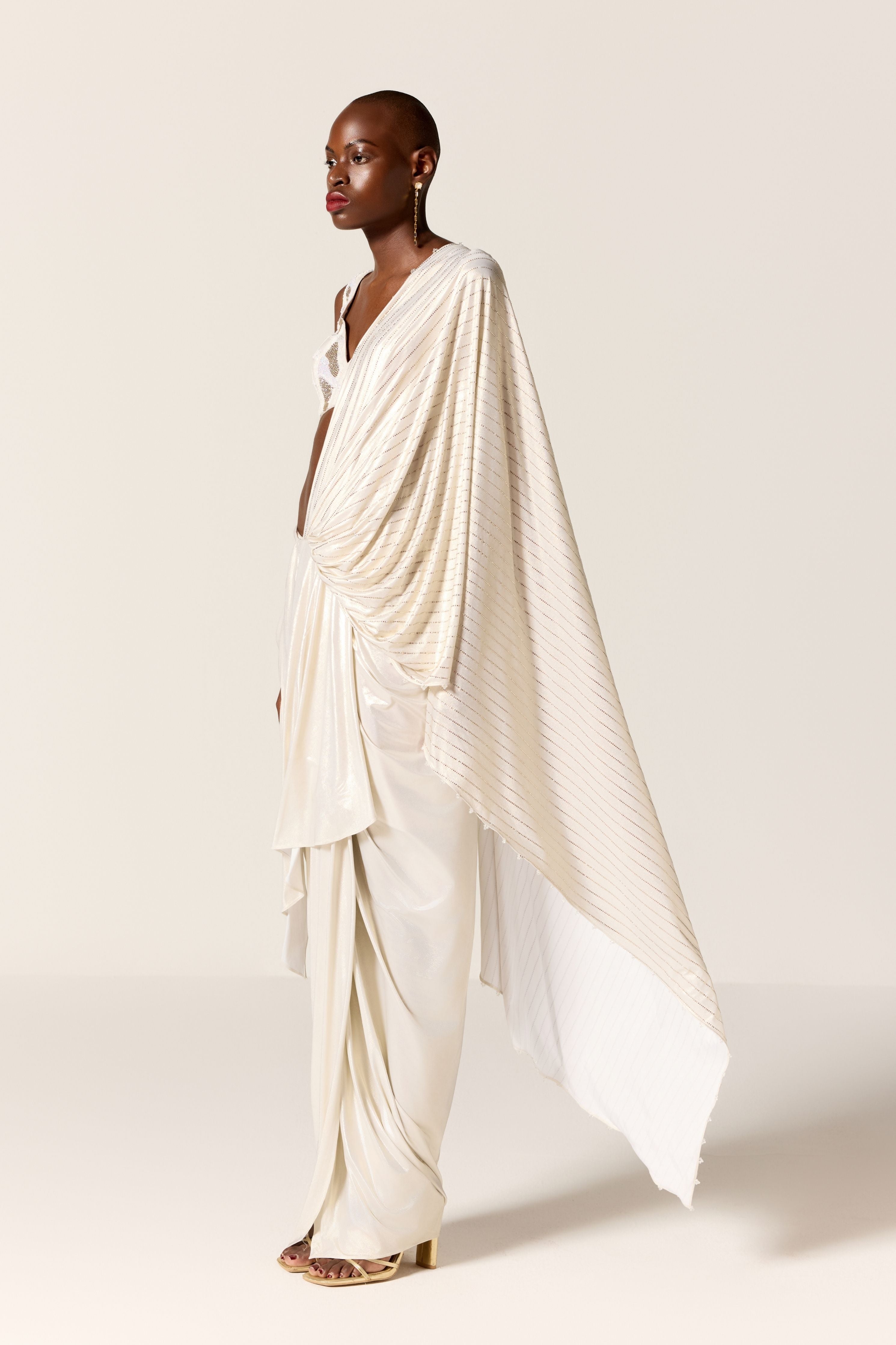 Tara Slit Saree