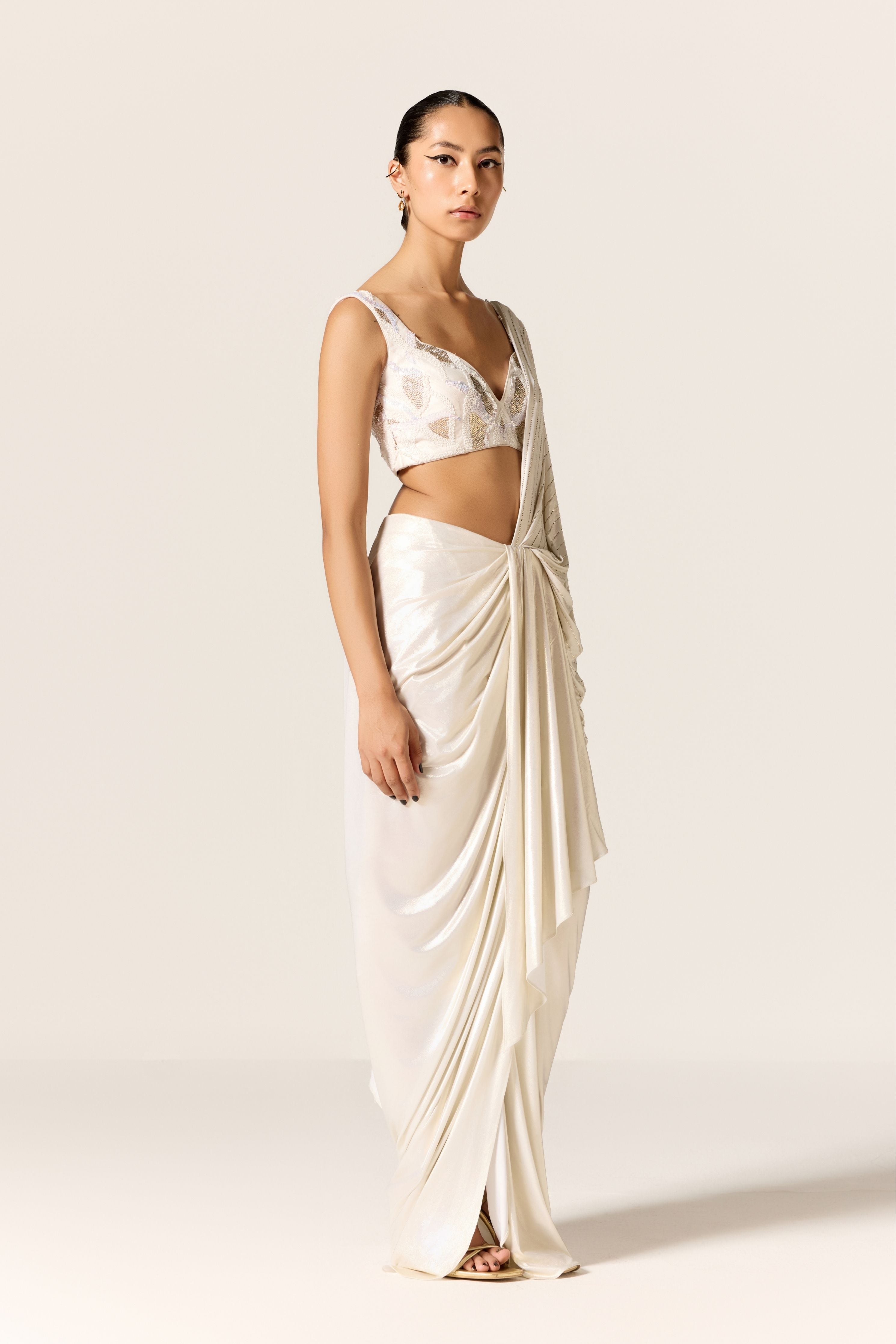 Tara Slit Saree