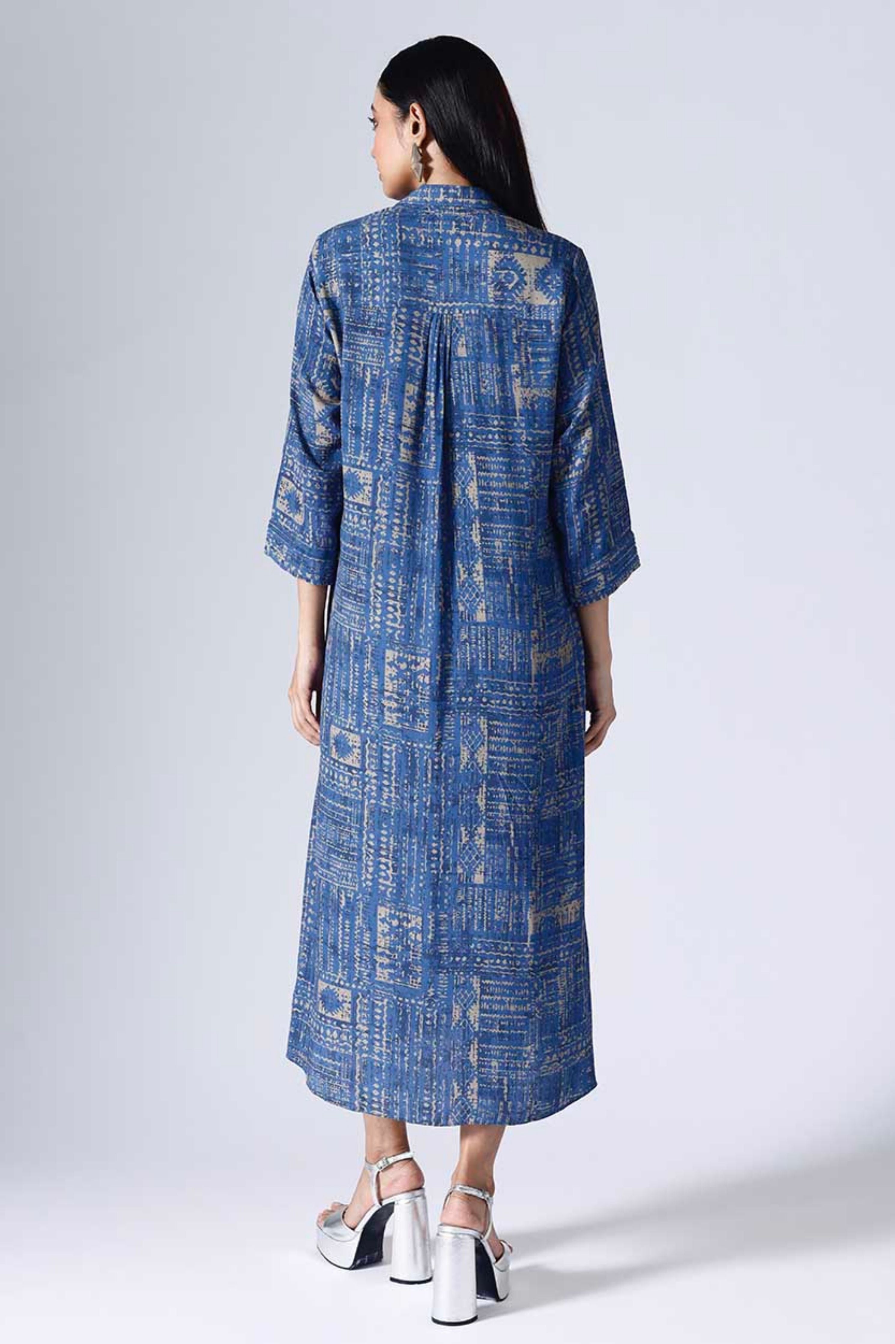 Moroccon Long Shirt Dress