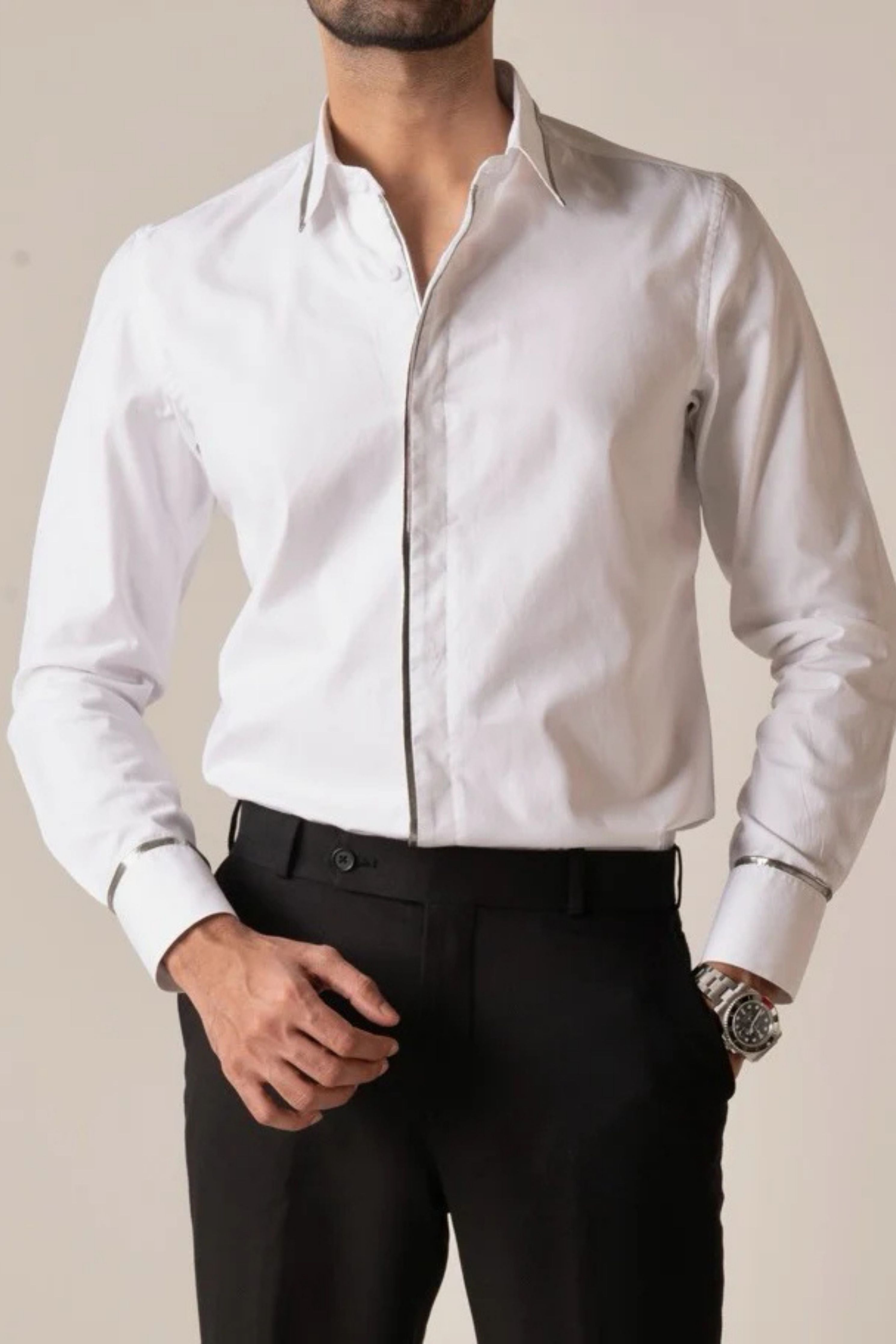White Silver Linings Shirt