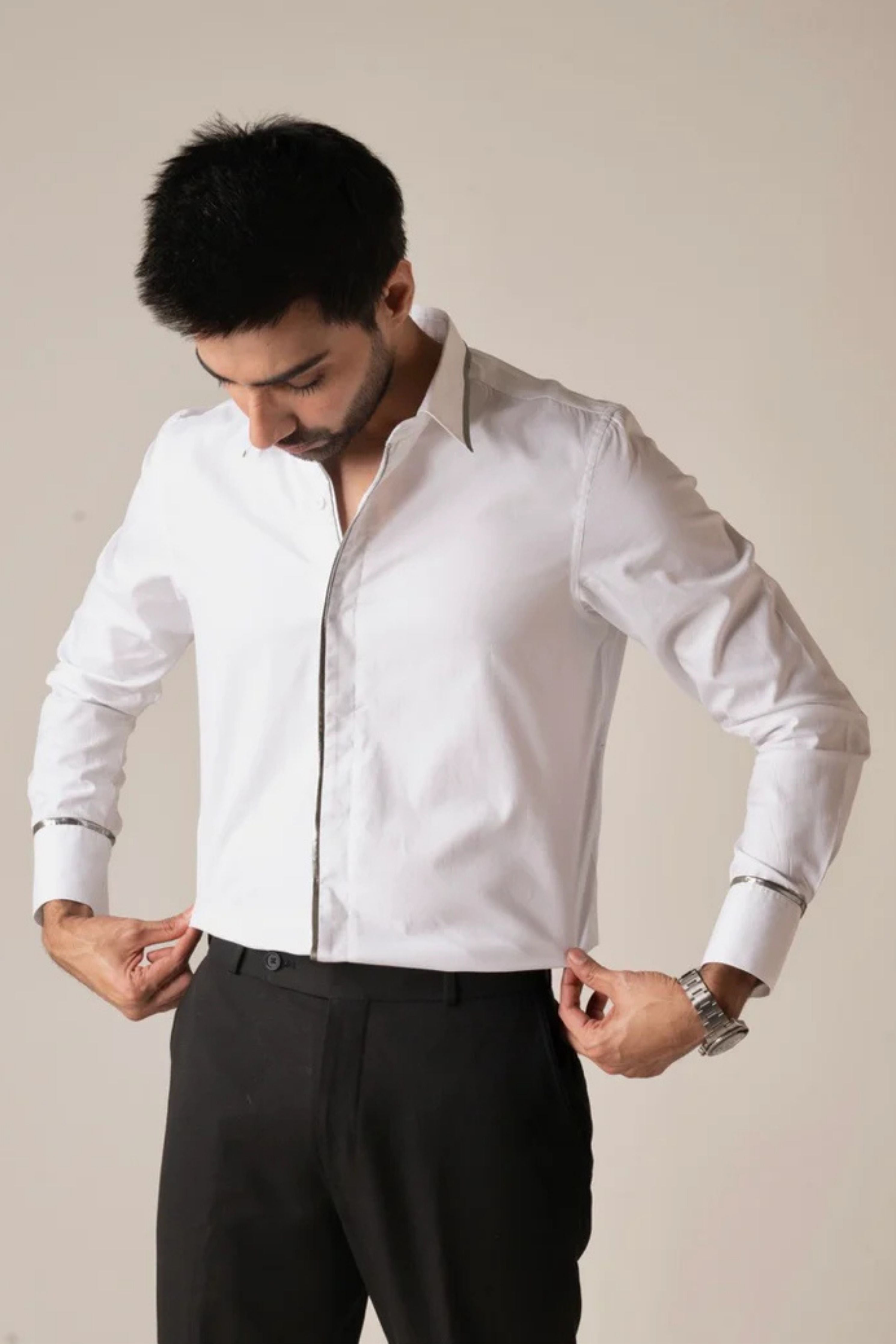 White Silver Linings Shirt