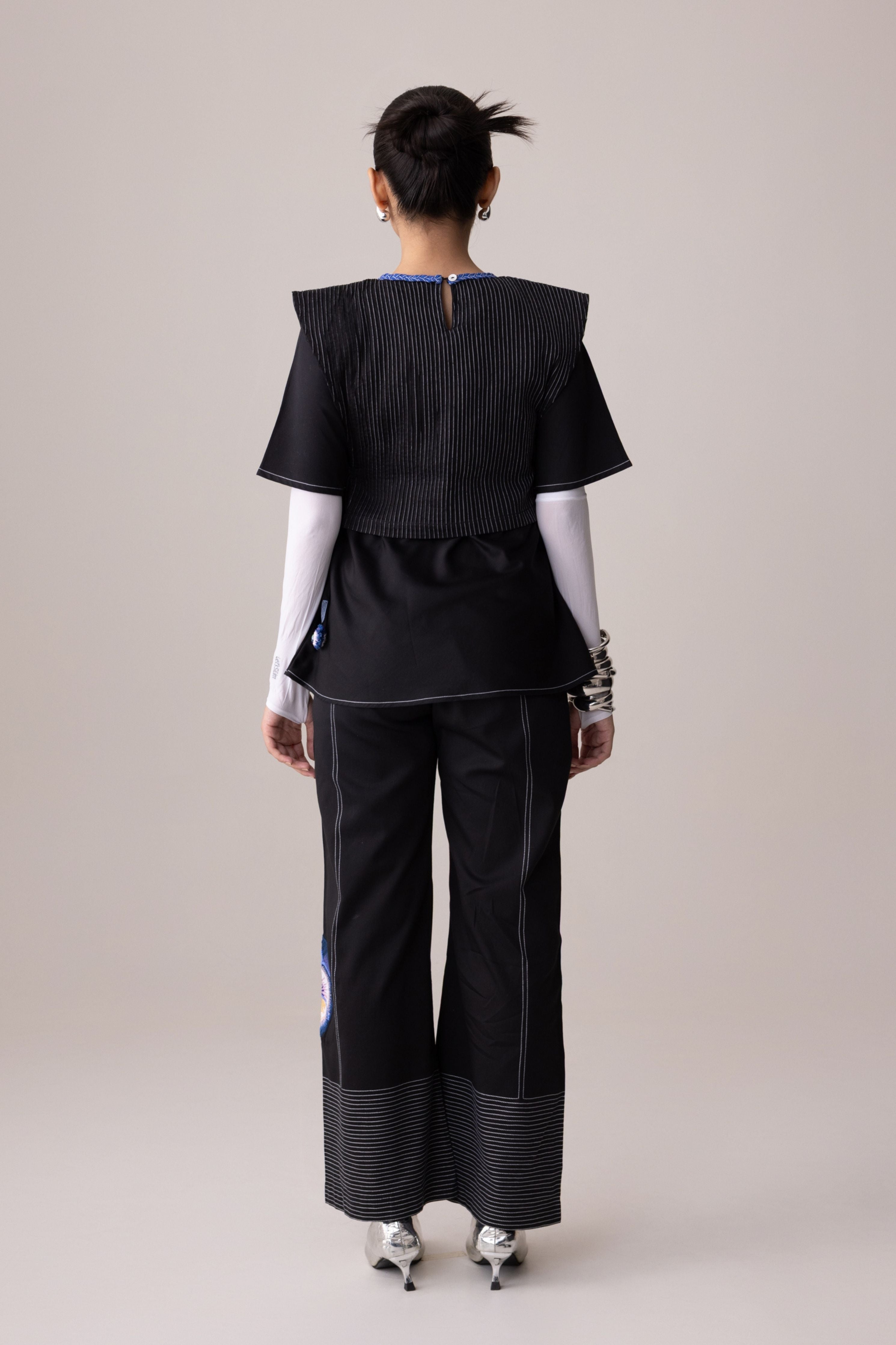 Black Pansy Pant