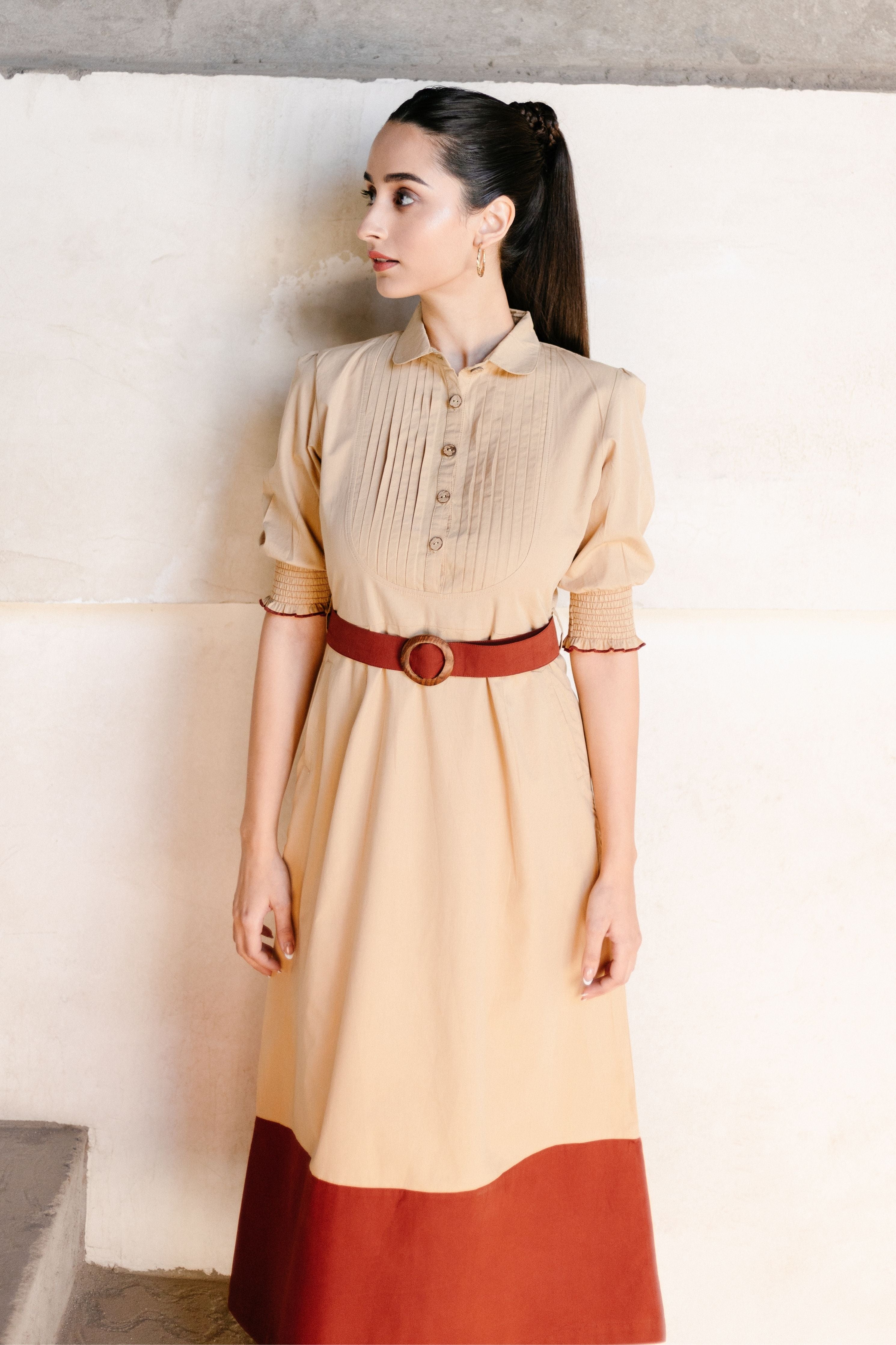 Terracotta dress