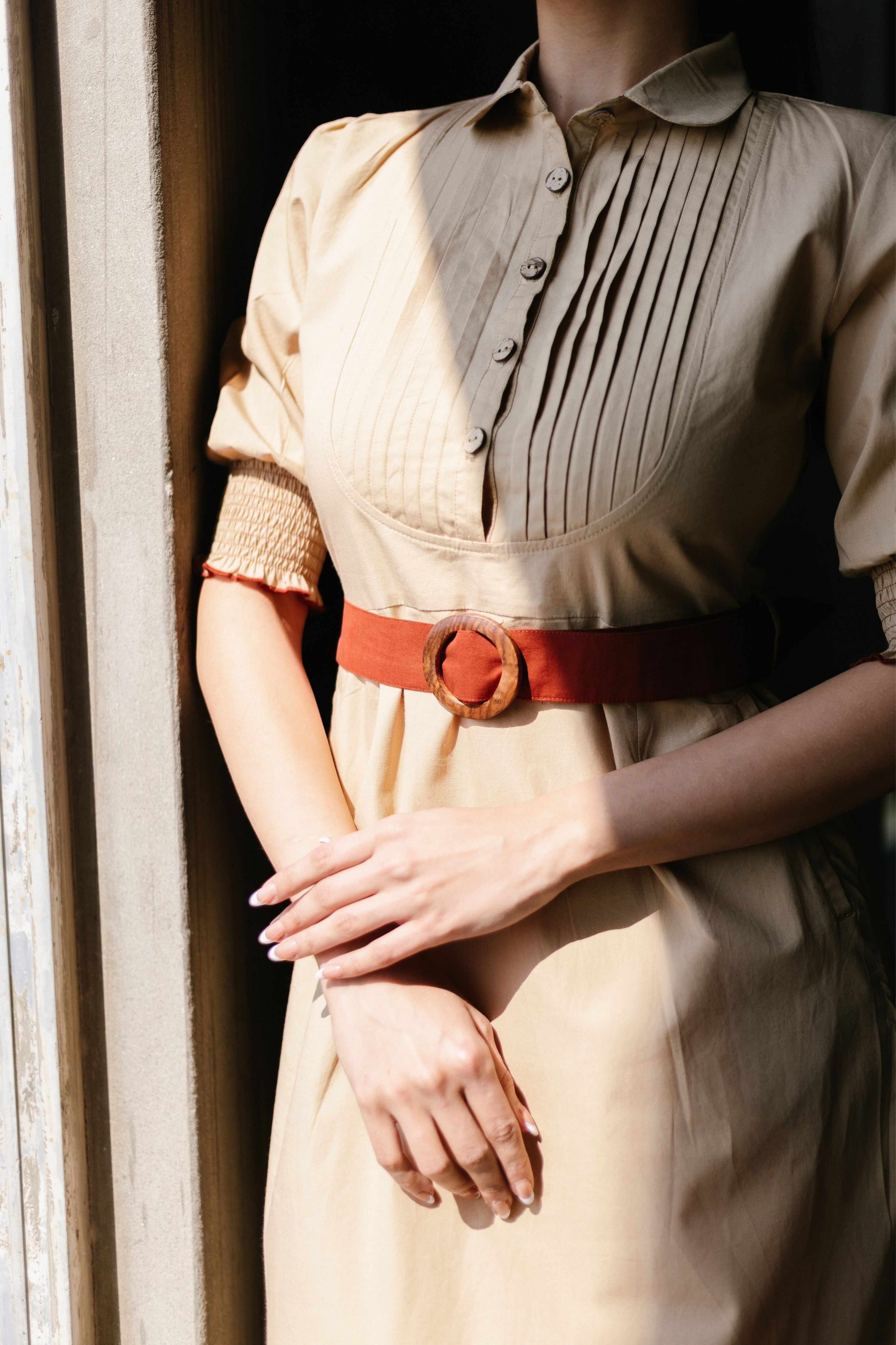 Terracotta dress