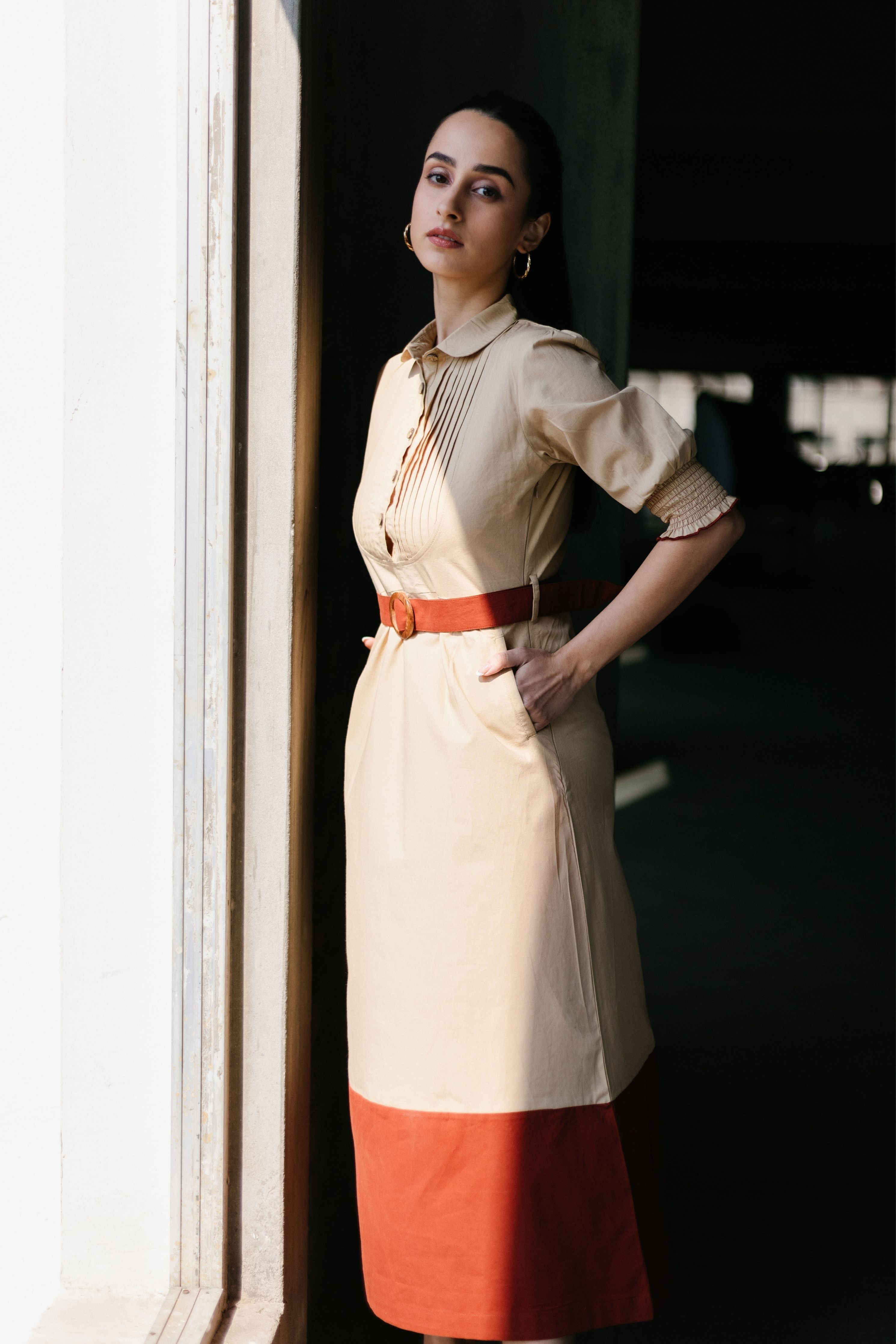 Terracotta dress