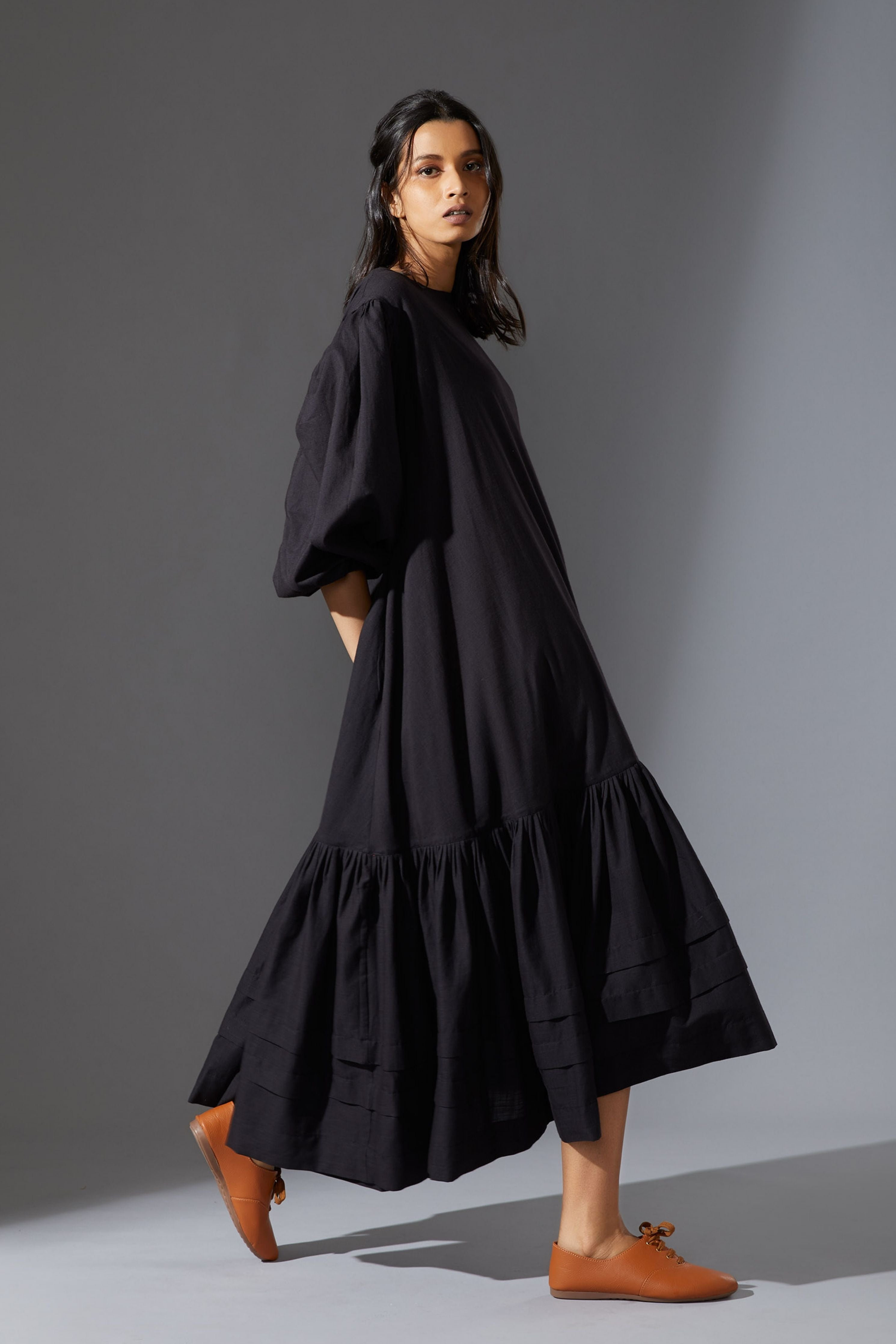 Mati Kaavya Black Dress