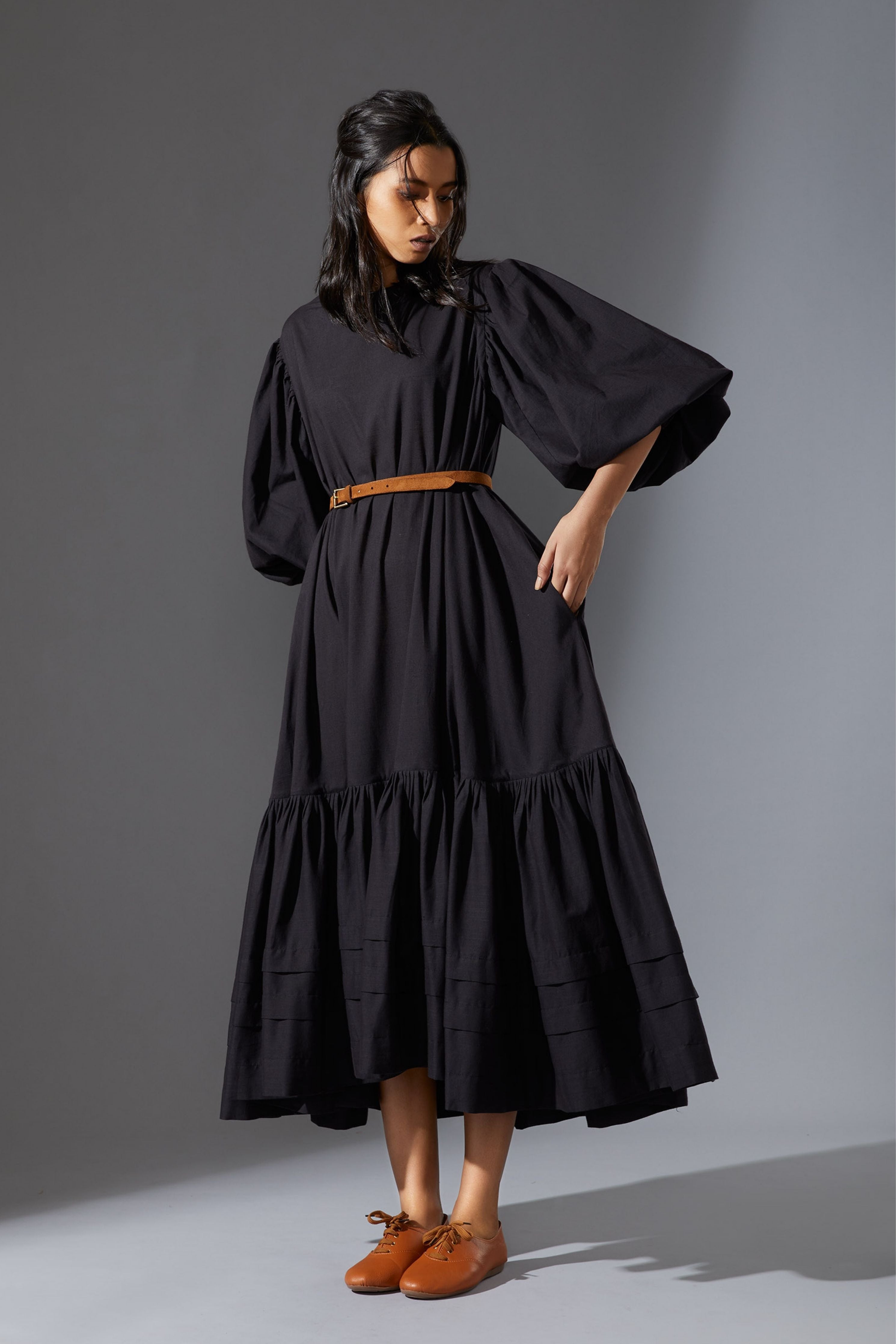 Mati Kaavya Black Dress