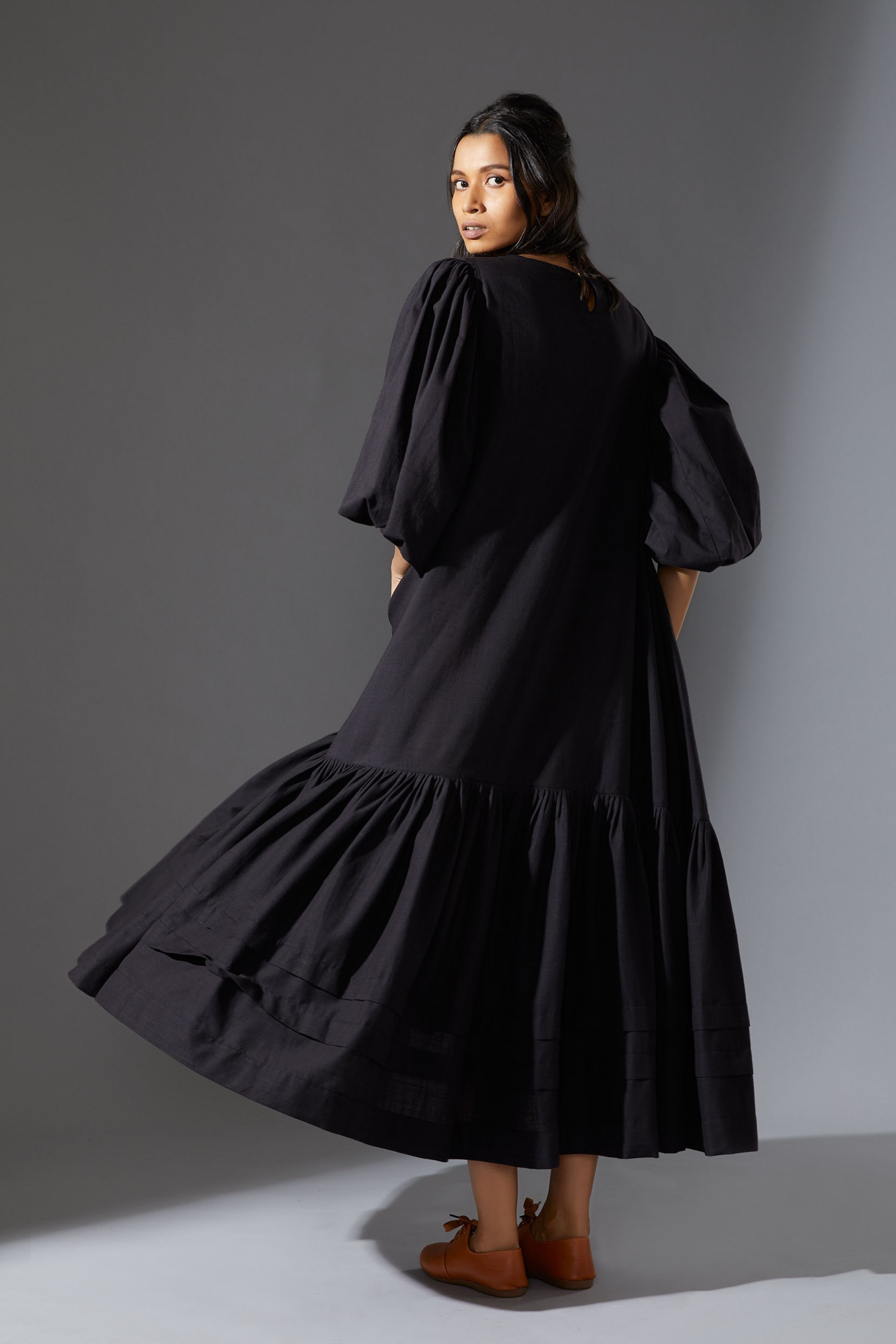 Mati Kaavya Black Dress